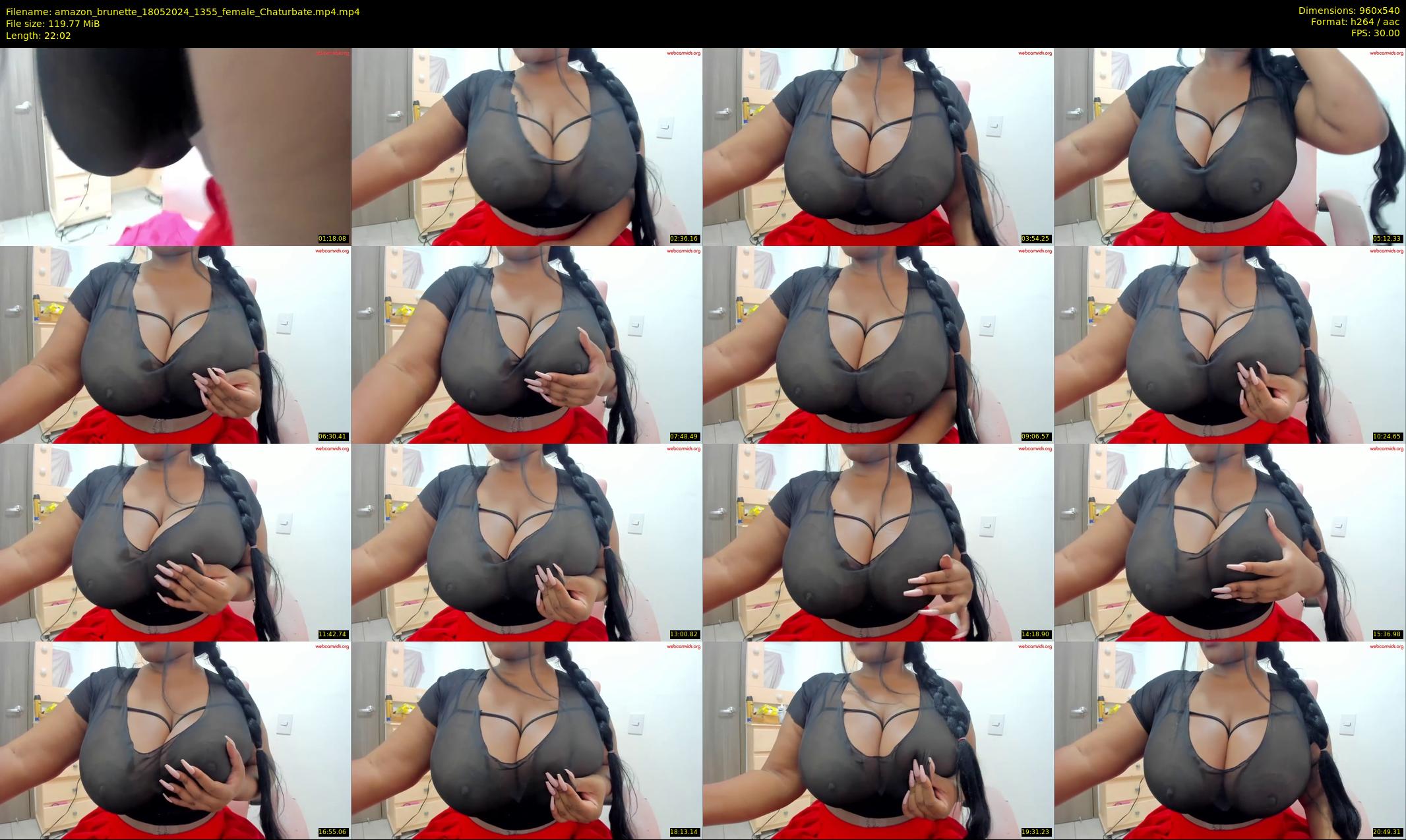 amazon_brunette — 23 minute Chaturbate female cam show recording, 480p, May 18, 2024