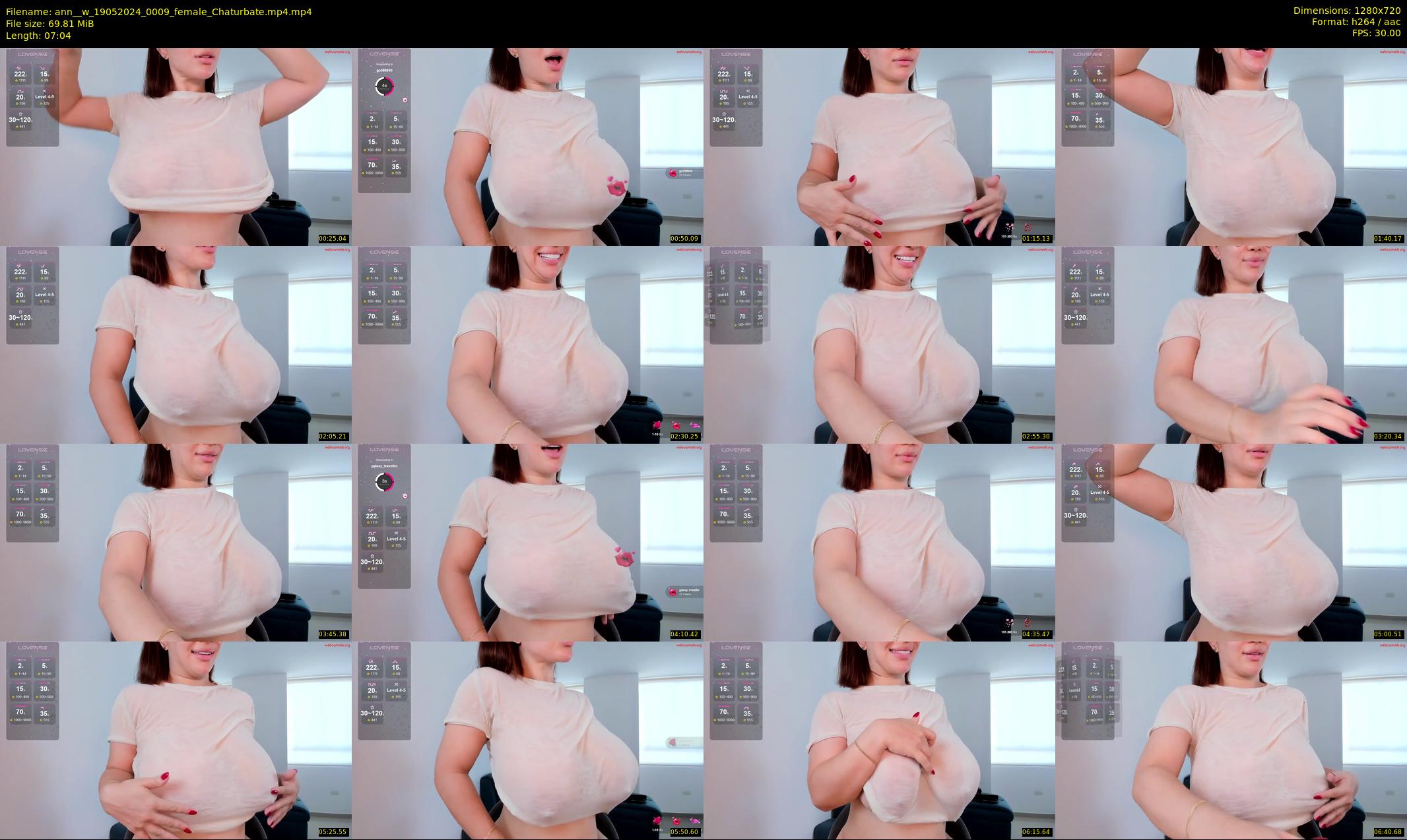 ann__w — 8 minute Chaturbate female cam show recording, 720p, May 19, 2024