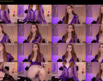 annelitt — 120 minute Chaturbate female cam show recording, 720p, May 18, 2024