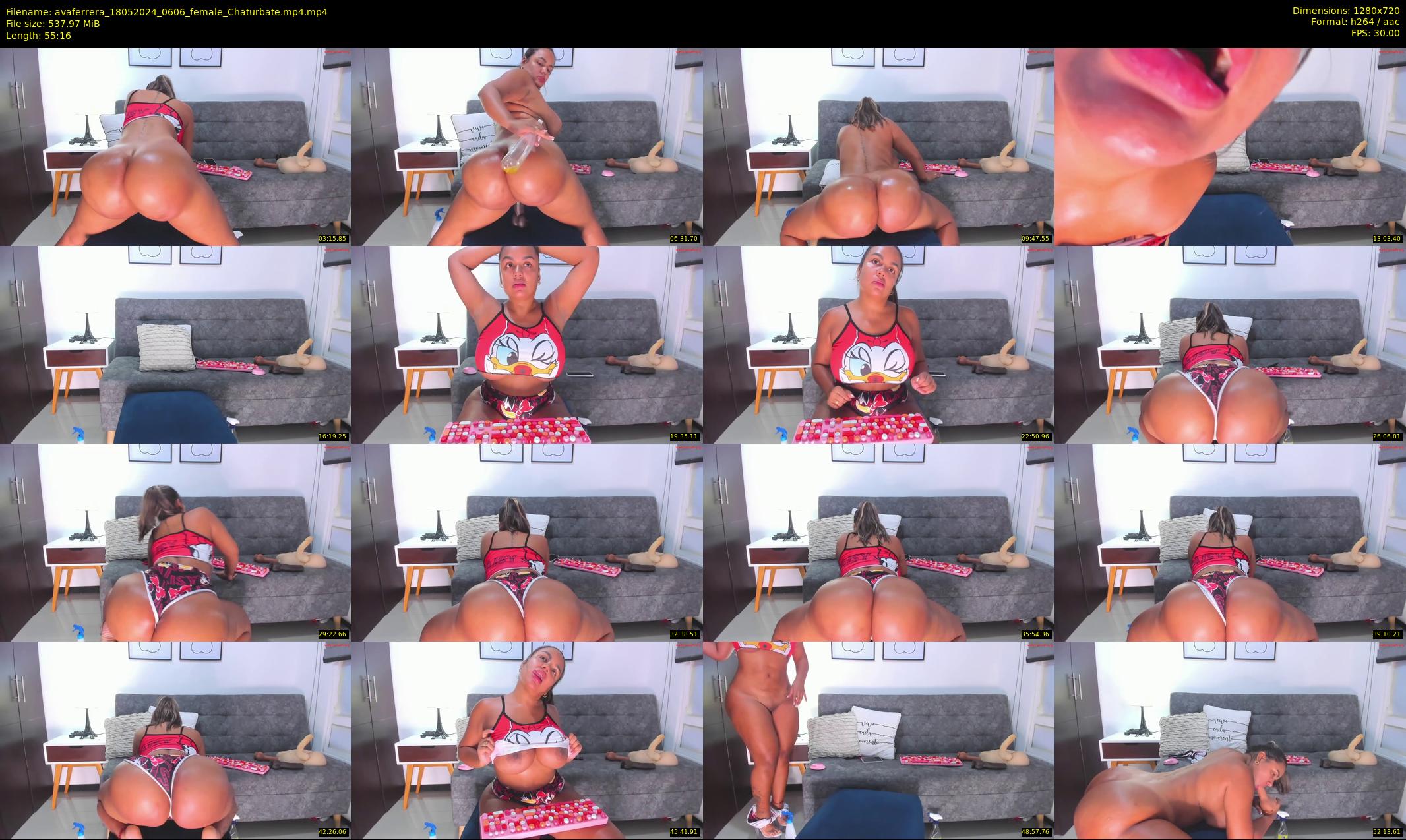 avaferrera — 56 minute Chaturbate female cam show recording, 720p, May 18, 2024