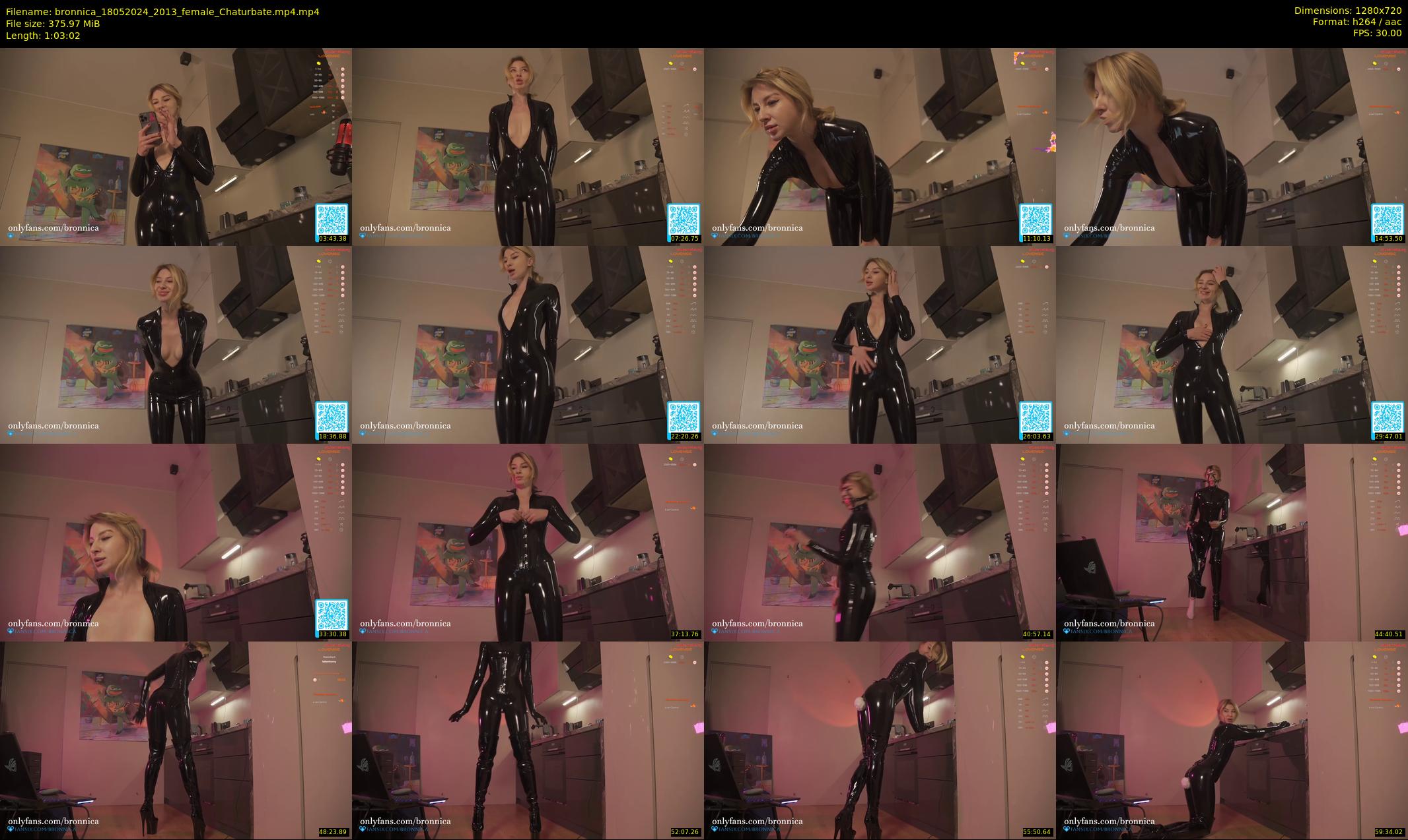 bronnica — 64 minute Chaturbate female cam show recording, 720p, May 18, 2024