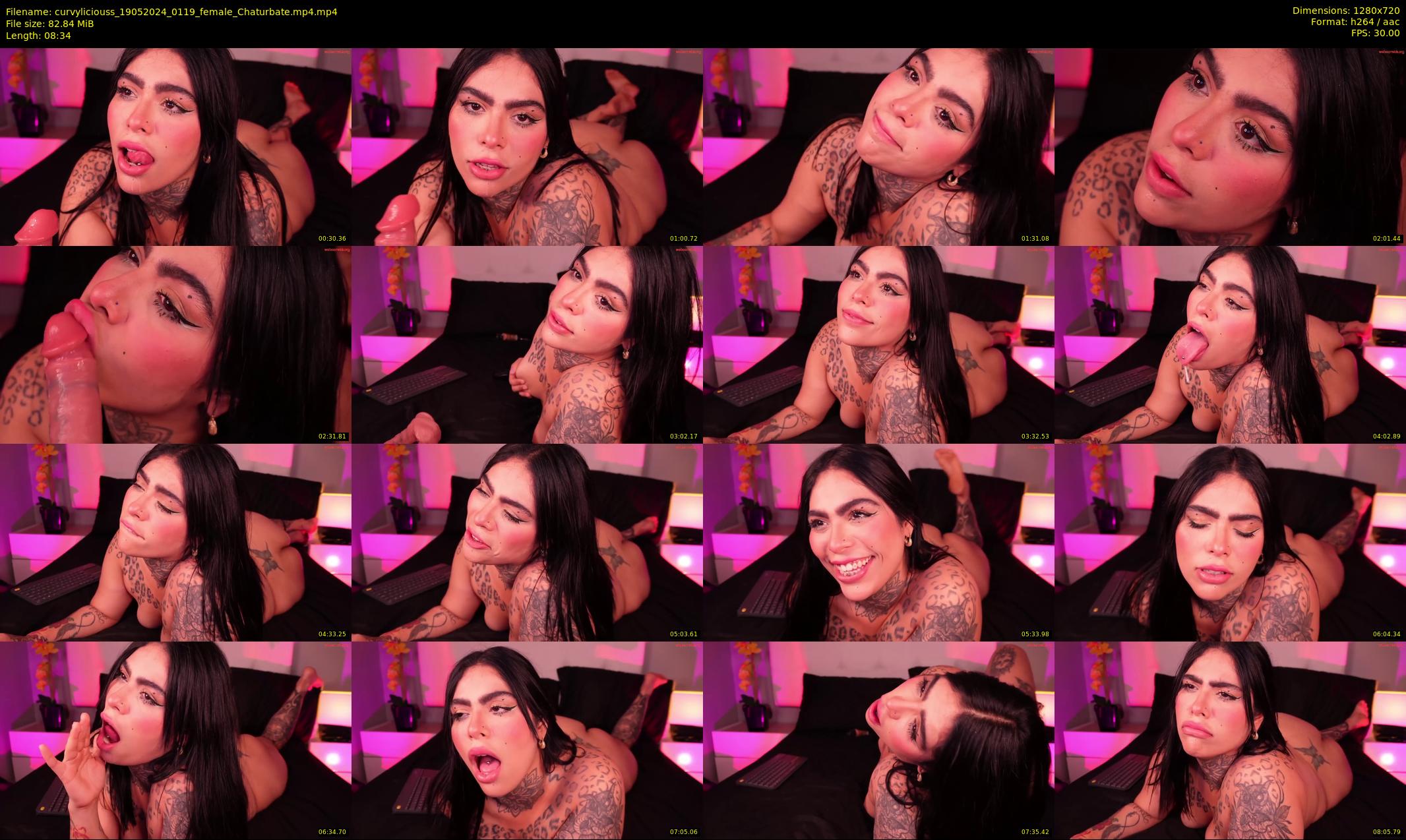 curvyliciouss — 9 minute Chaturbate female cam show recording, 720p, May 19, 2024