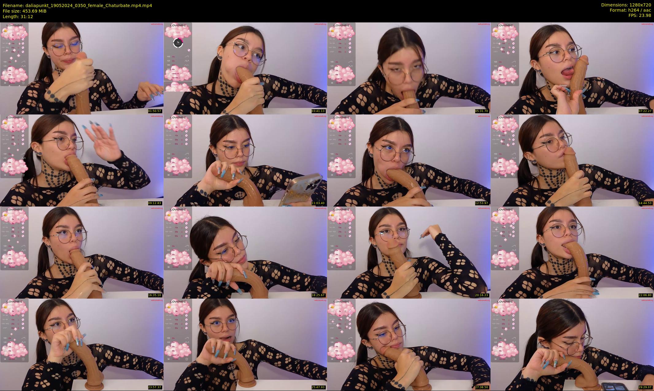 daliapunkt — 32 minute Chaturbate female cam show recording, 720p, May 19, 2024