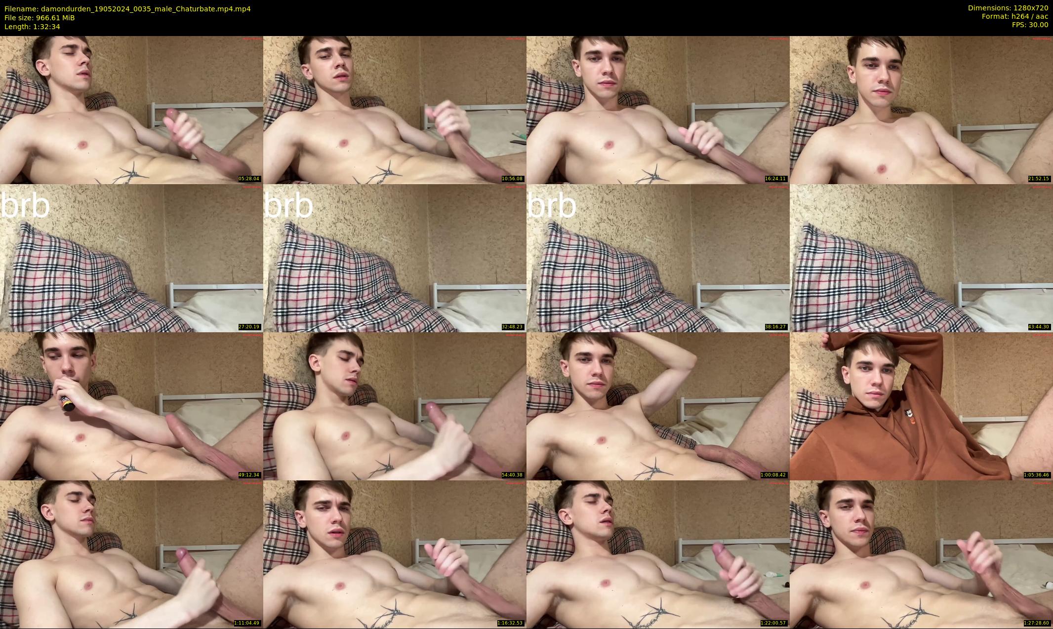 damondurden — 93 minute Chaturbate male cam show recording, 720p, May 19, 2024