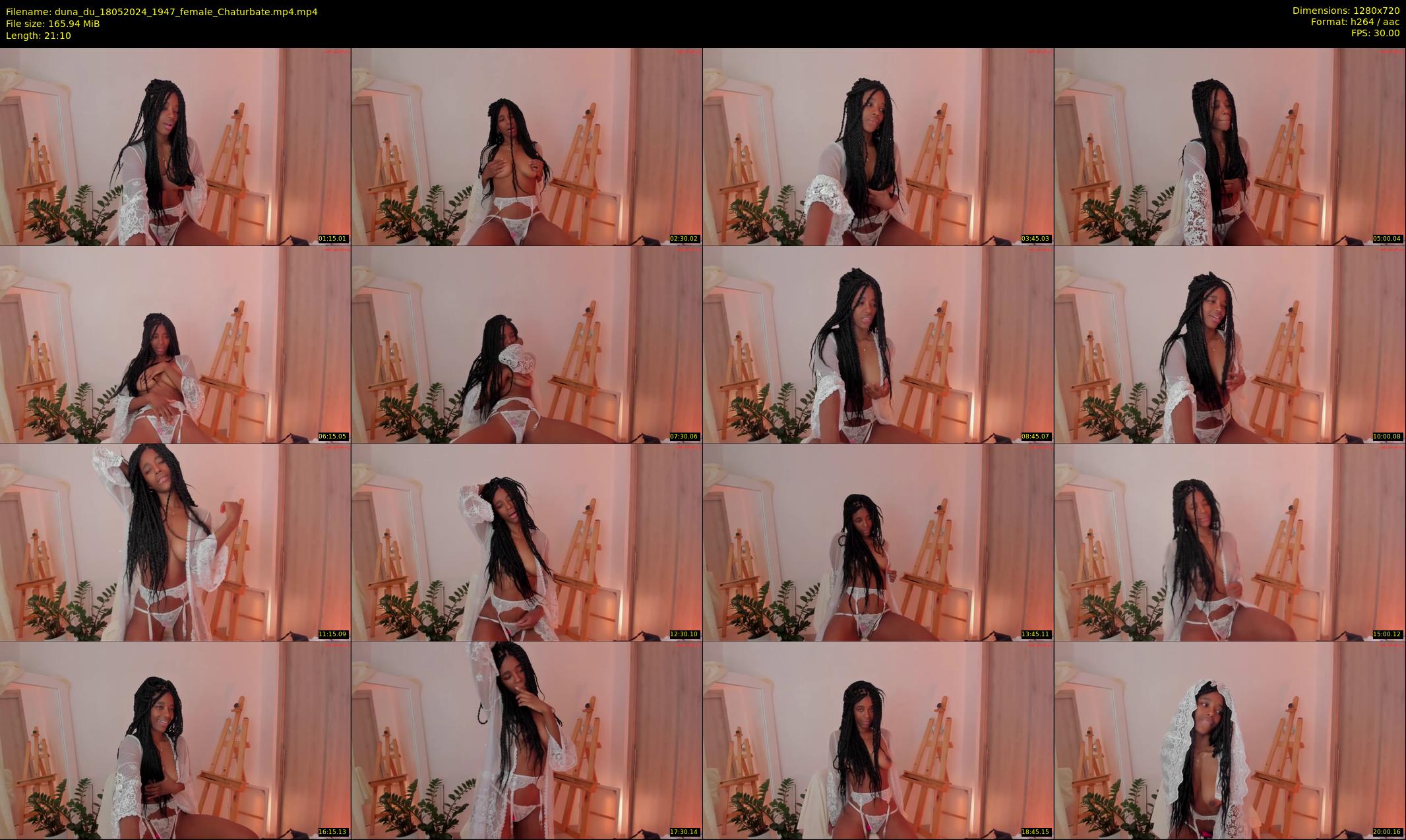 duna_du — 22 minute Chaturbate female cam show recording, 720p, May 18, 2024