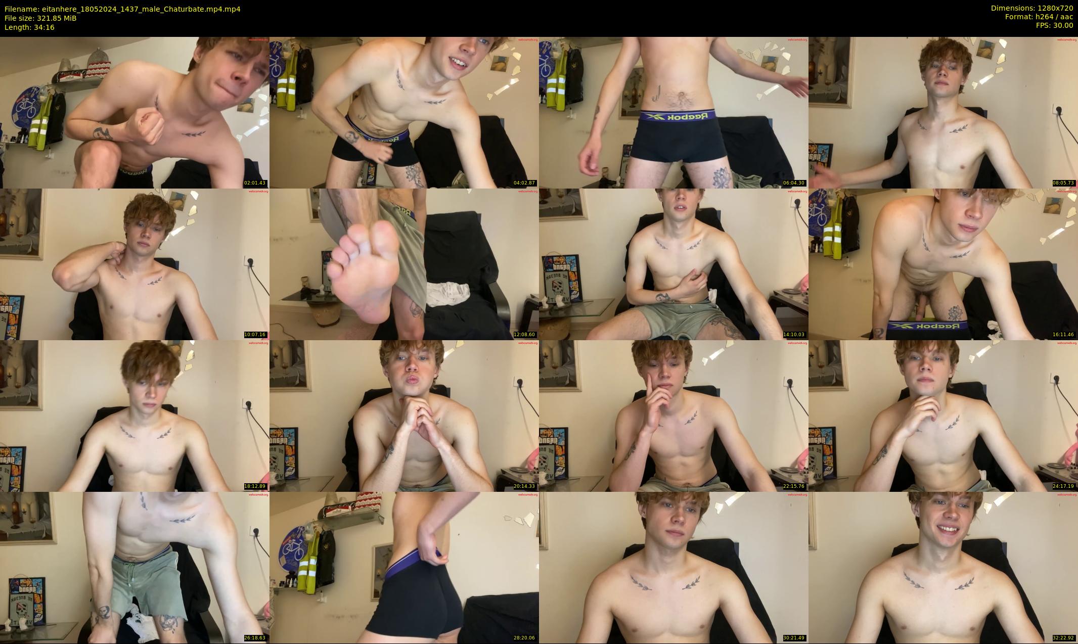 eitanhere — 35 minute Chaturbate male cam show recording, 720p, May 18, 2024