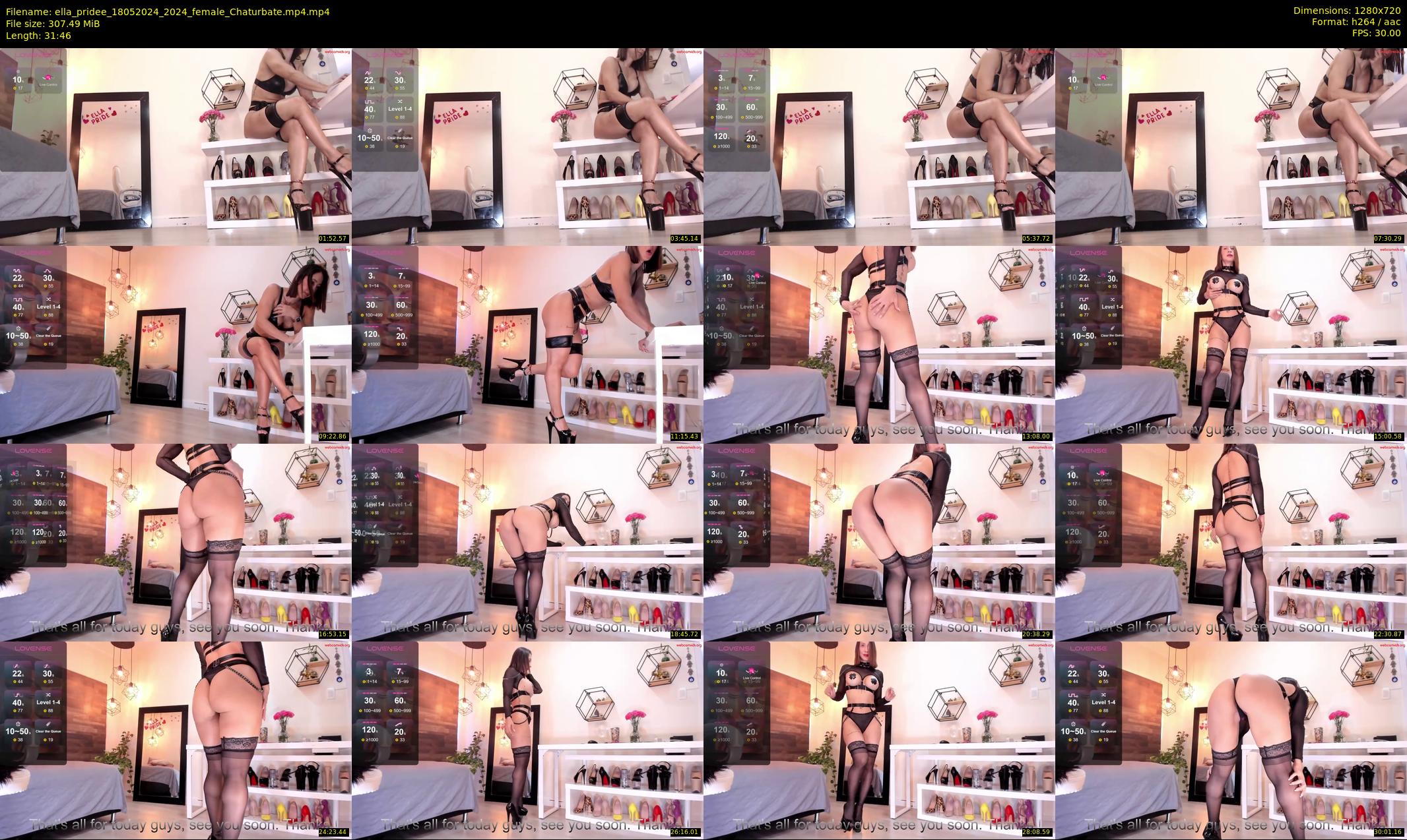 ella_pridee — 32 minute Chaturbate female cam show recording, 720p, May 18, 2024