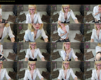 elzaglower — 53 minute Chaturbate female cam show recording, 720p, May 18, 2024