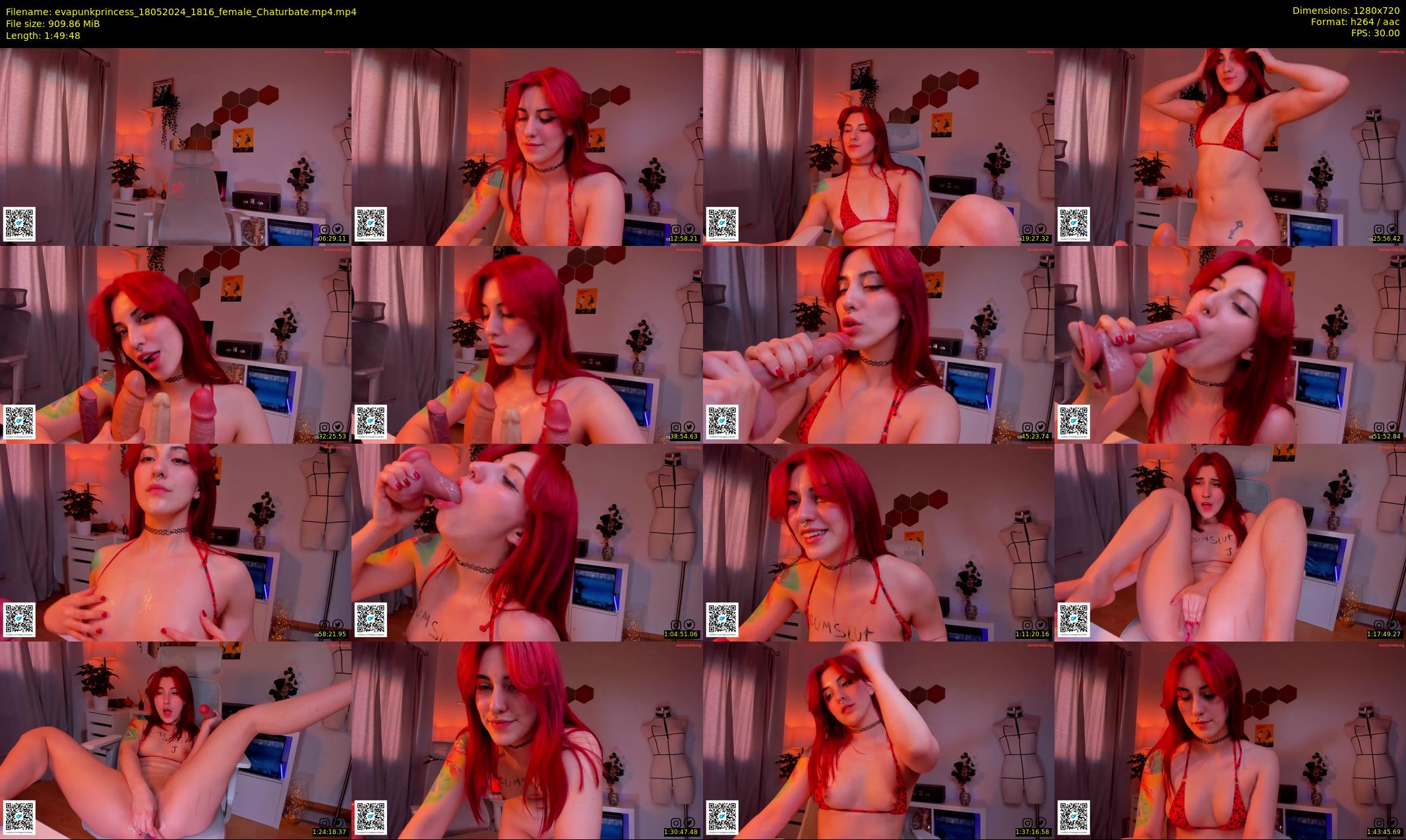 evapunkprincess — 110 minute Chaturbate female cam show recording, 720p, May 18, 2024