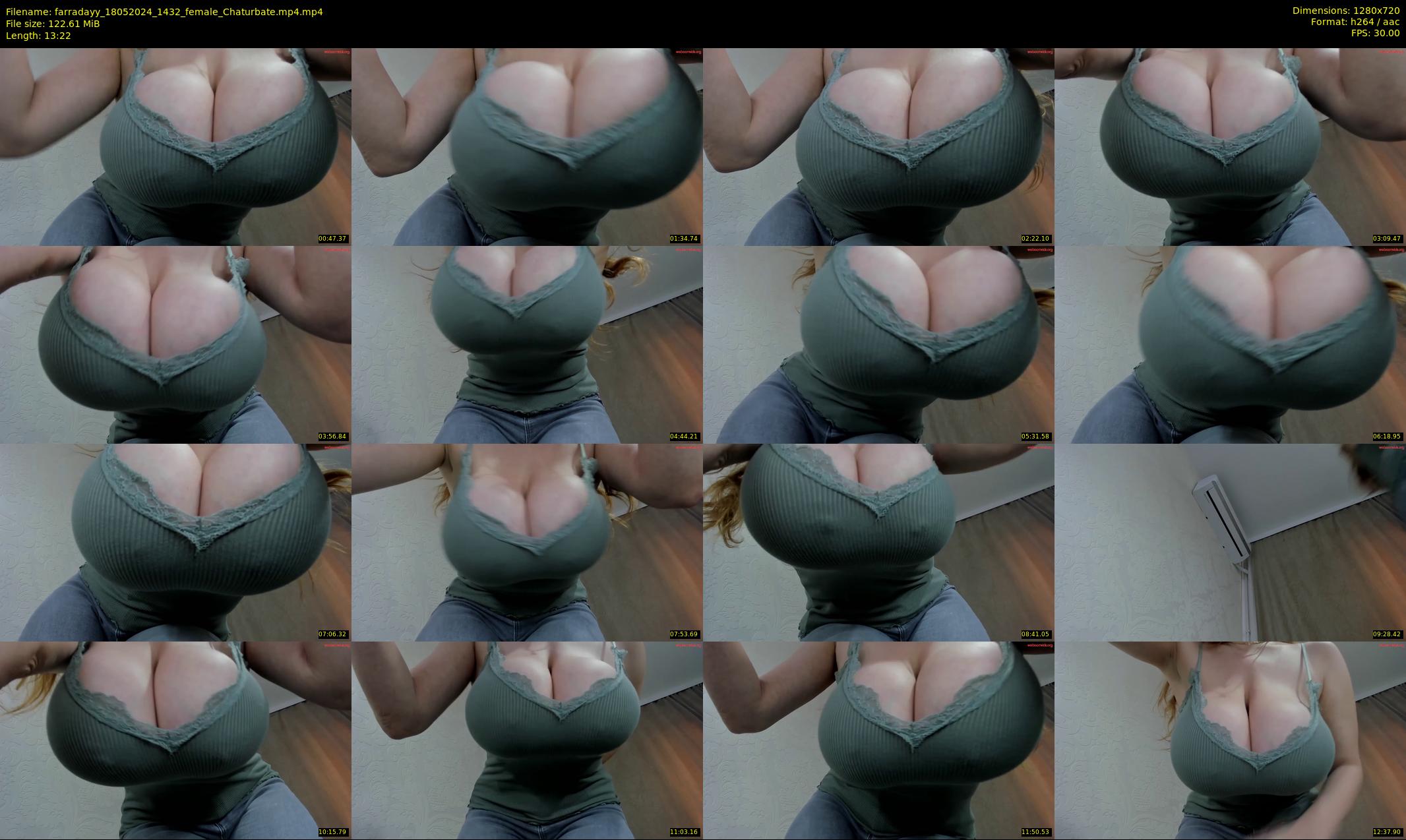farradayy — 14 minute Chaturbate female cam show recording, 720p, May 18, 2024