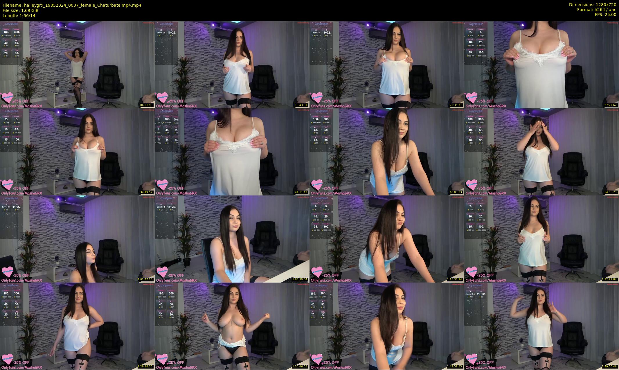 haileygrx — 117 minute Chaturbate female cam show recording, 720p, May 19, 2024