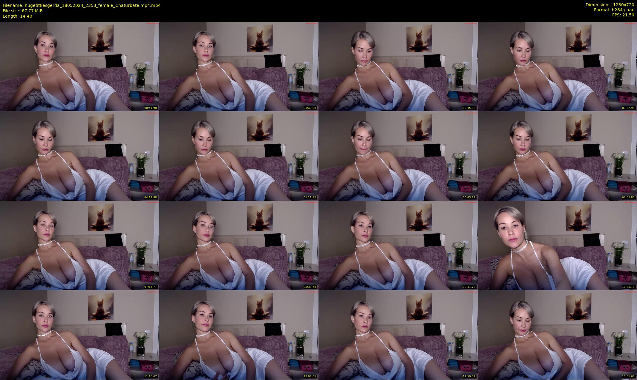 hugetittiesgerda — 15 minute Chaturbate female cam show recording, 720p, May 18, 2024