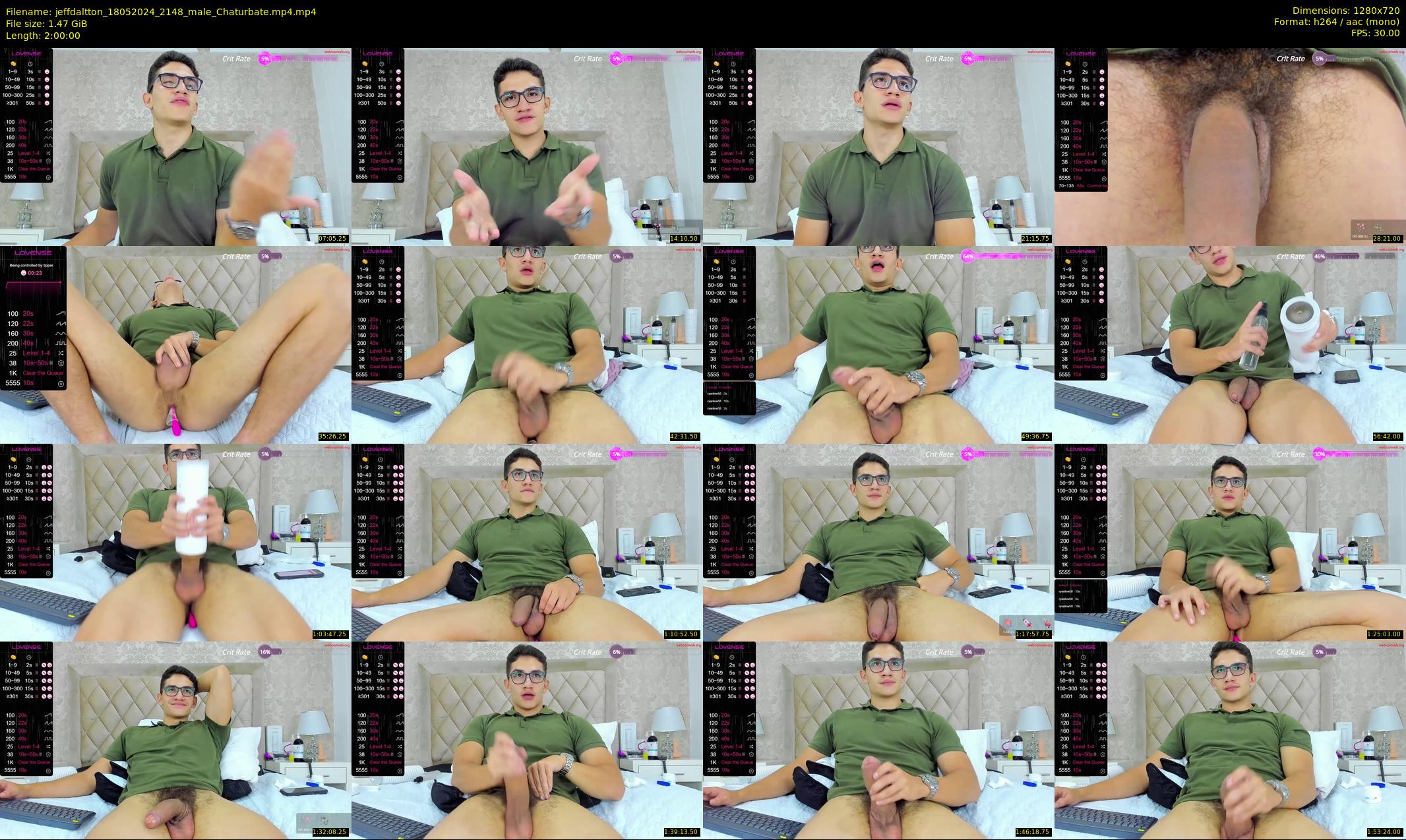 jeffdaltton — 120 minute Chaturbate male cam show recording, 720p, May 18, 2024