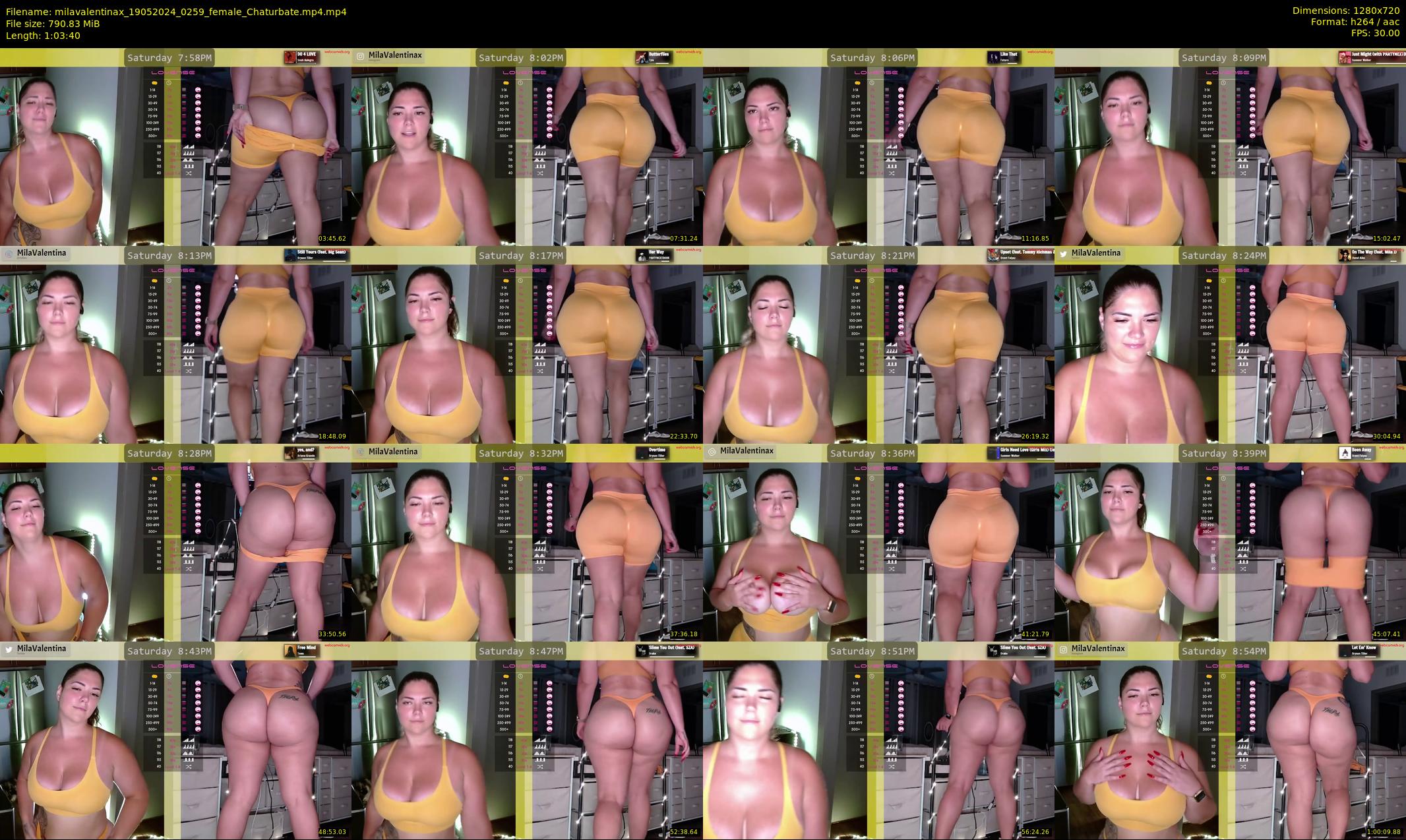 milavalentinax — 64 minute Chaturbate female cam show recording, 720p, May 19, 2024