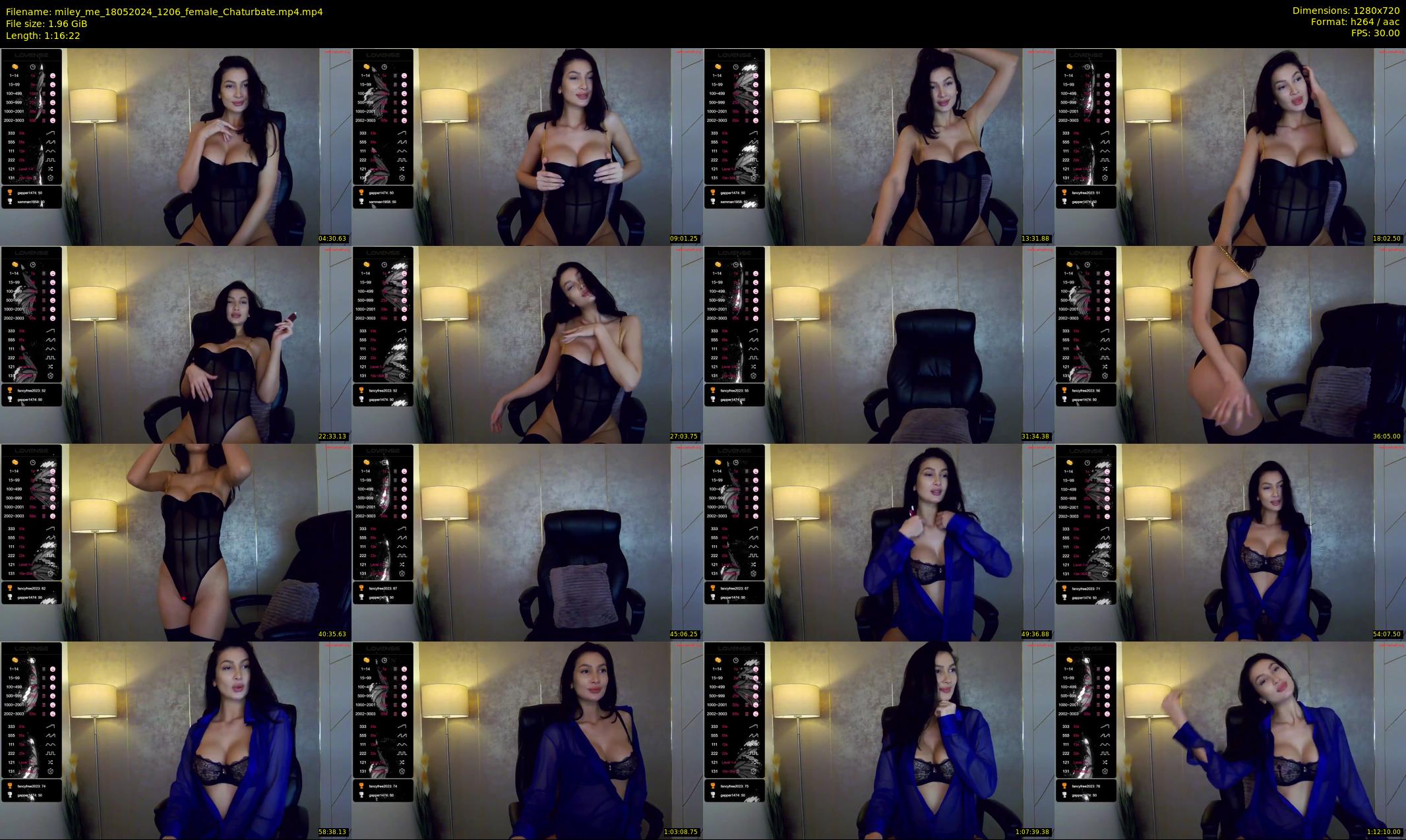 miley_me — 77 minute Chaturbate female cam show recording, 720p, May 18, 2024