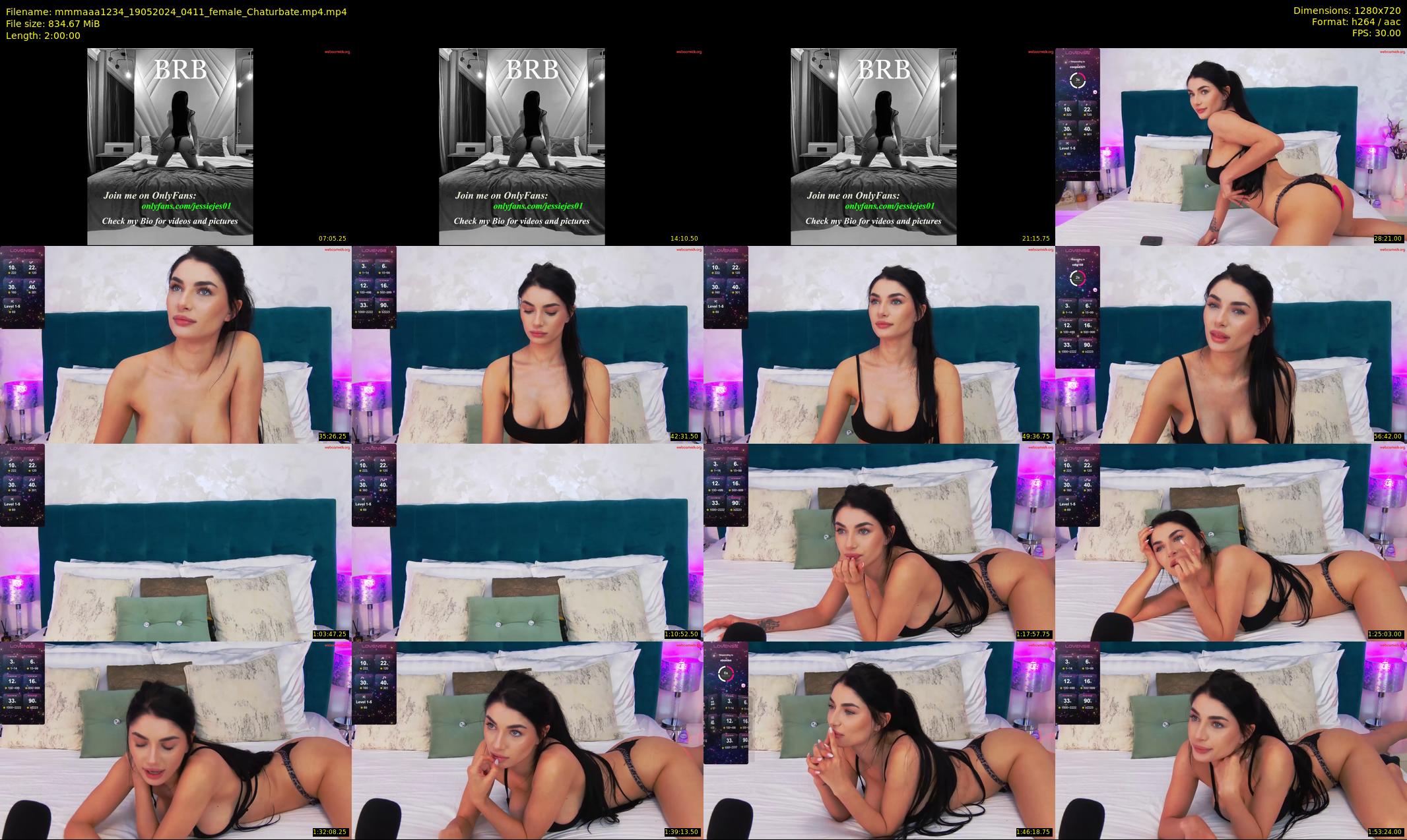 mmmaaa1234 — 120 minute Chaturbate female cam show recording, 720p, May 19, 2024