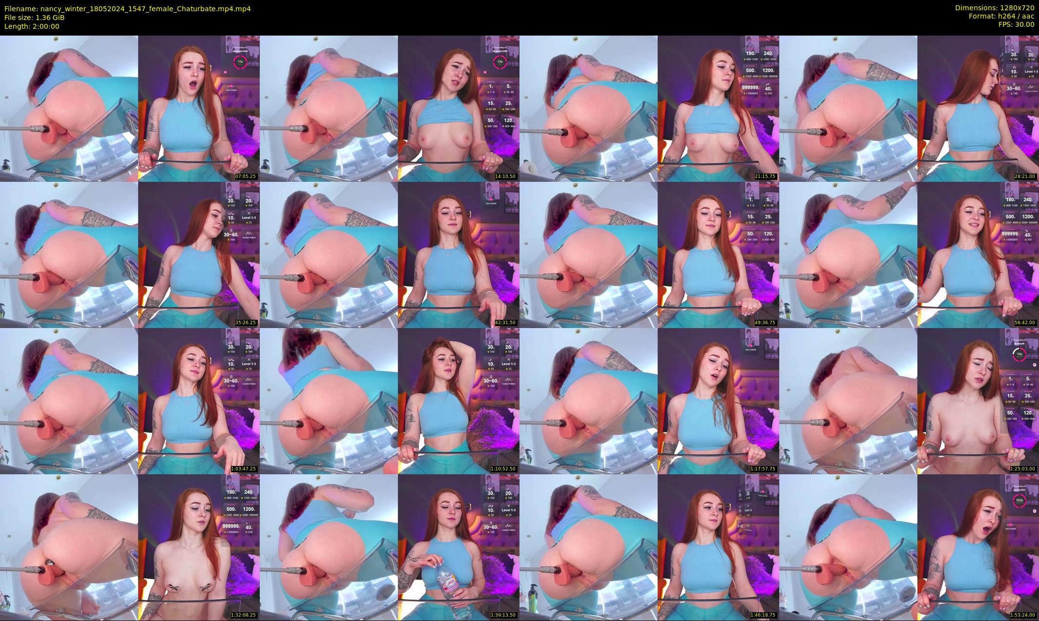 nancy_winter — 120 minute Chaturbate female cam show recording, 720p, May 18, 2024