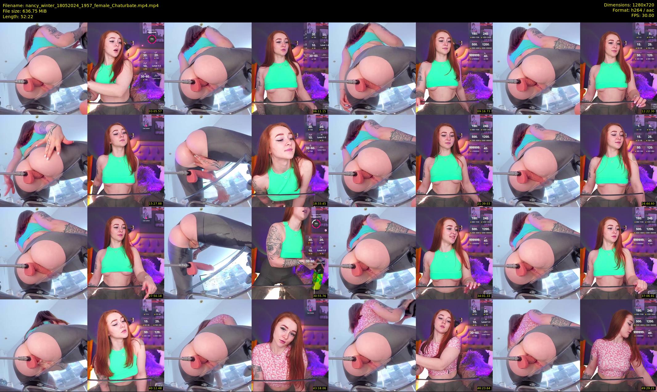 nancy_winter — 53 minute Chaturbate female cam show recording, 720p, May 18, 2024
