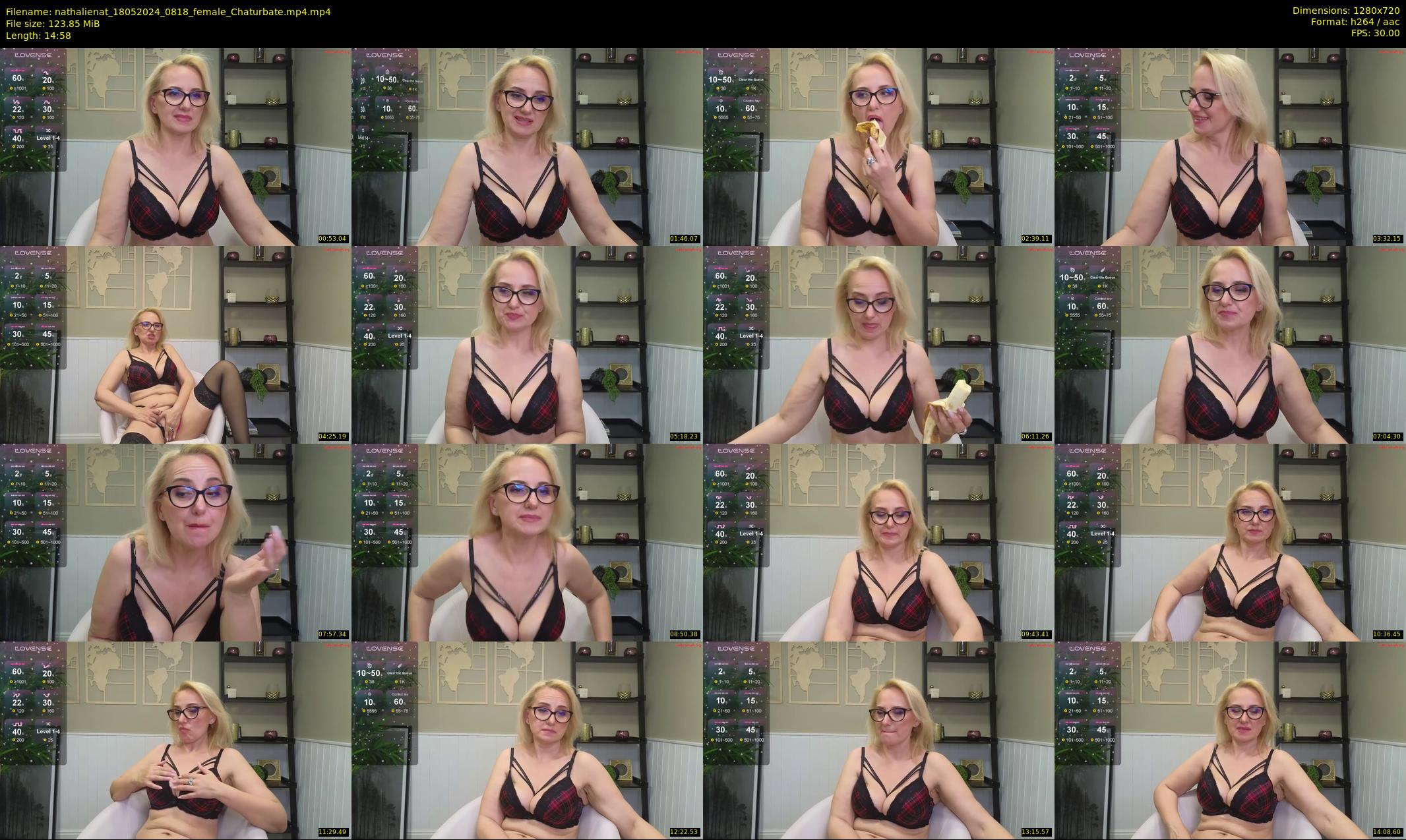 nathalienat — 15 minute Chaturbate female cam show recording, 720p, May 18, 2024