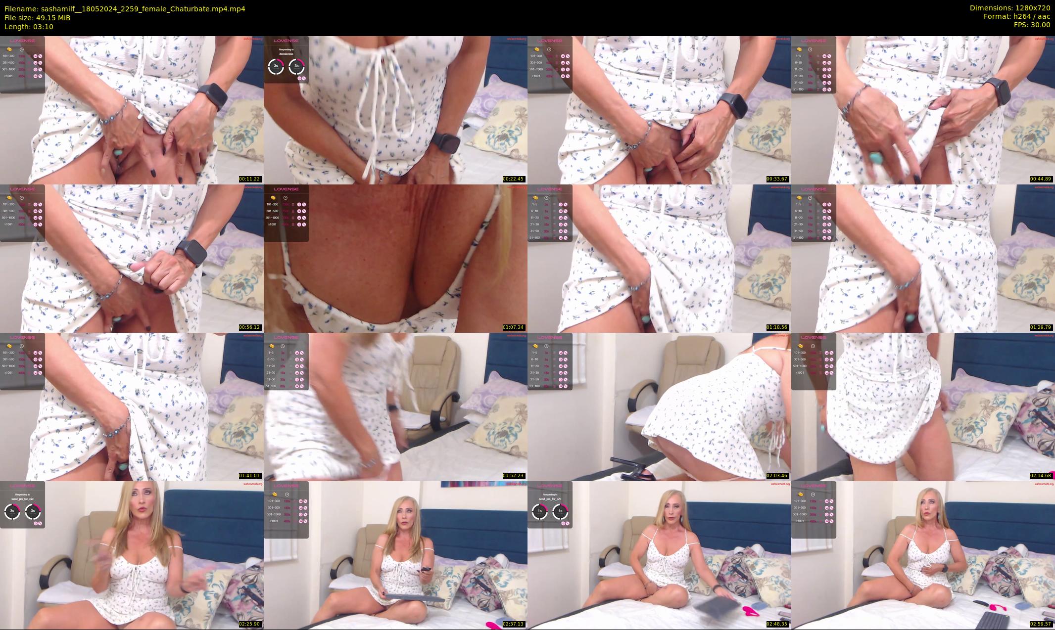 sashamilf_ — 4 minute Chaturbate female cam show recording, 720p, May 18, 2024