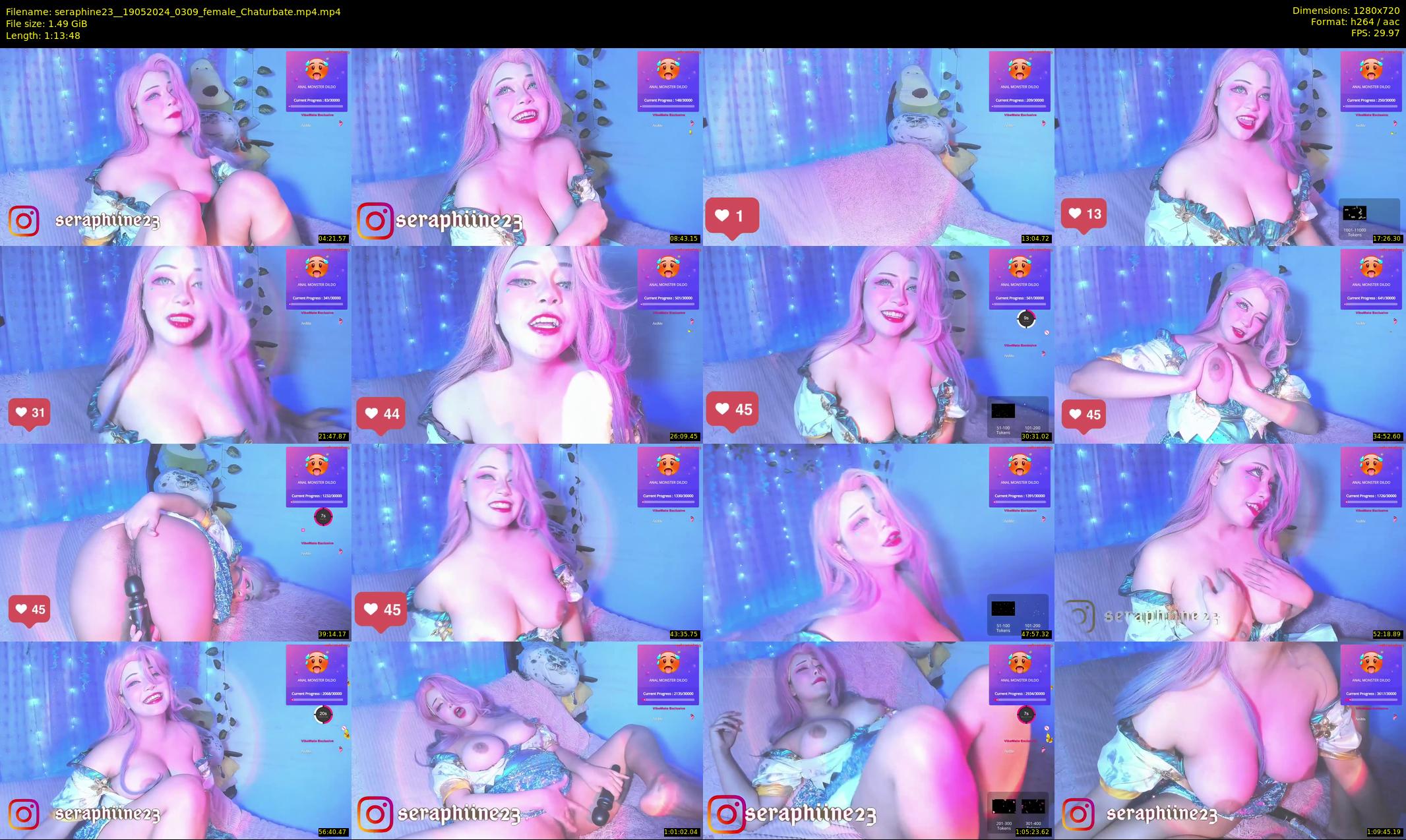seraphine23_ — 74 minute Chaturbate female cam show recording, 720p, May 19, 2024