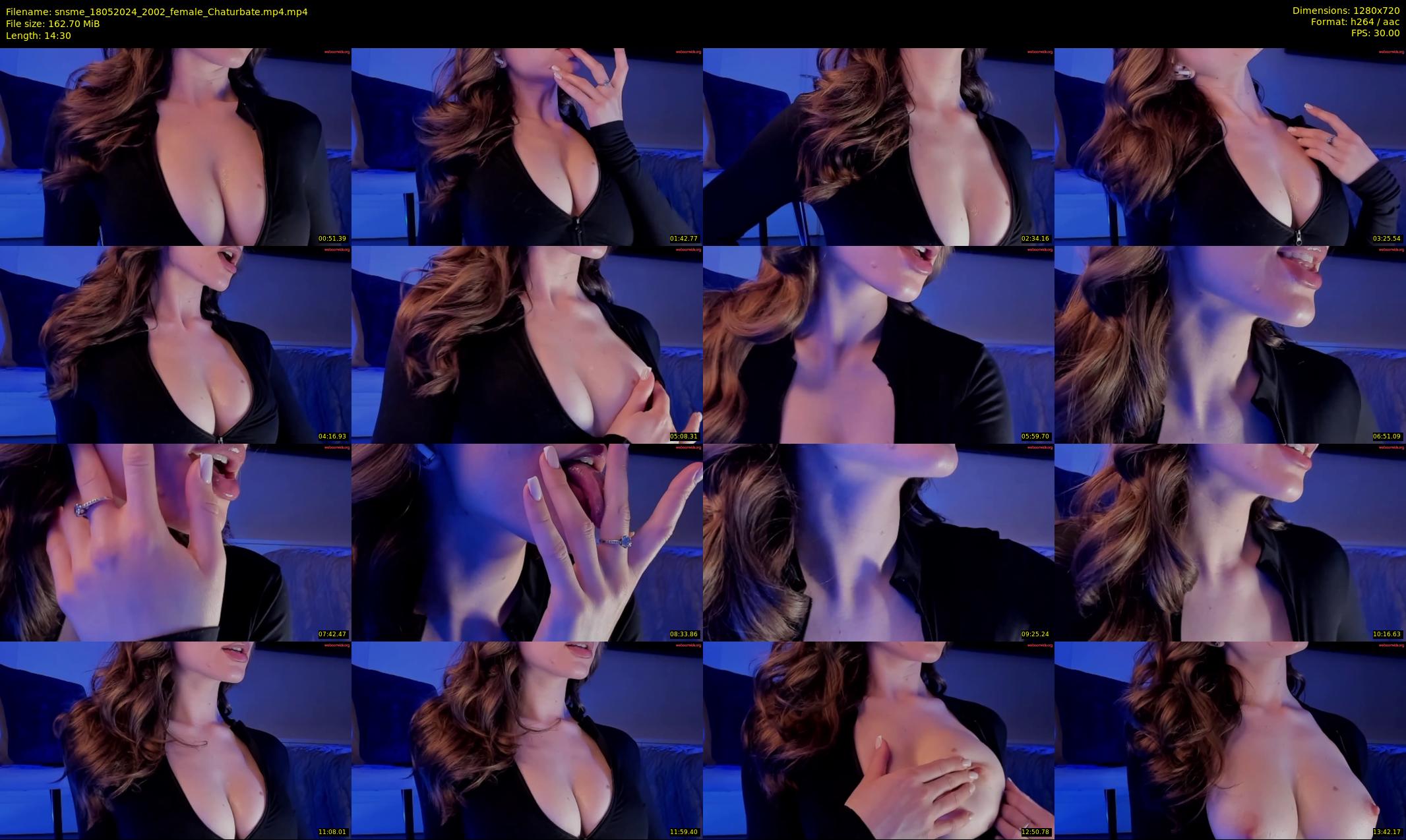 snsme — 15 minute Chaturbate female cam show recording, 720p, May 18, 2024