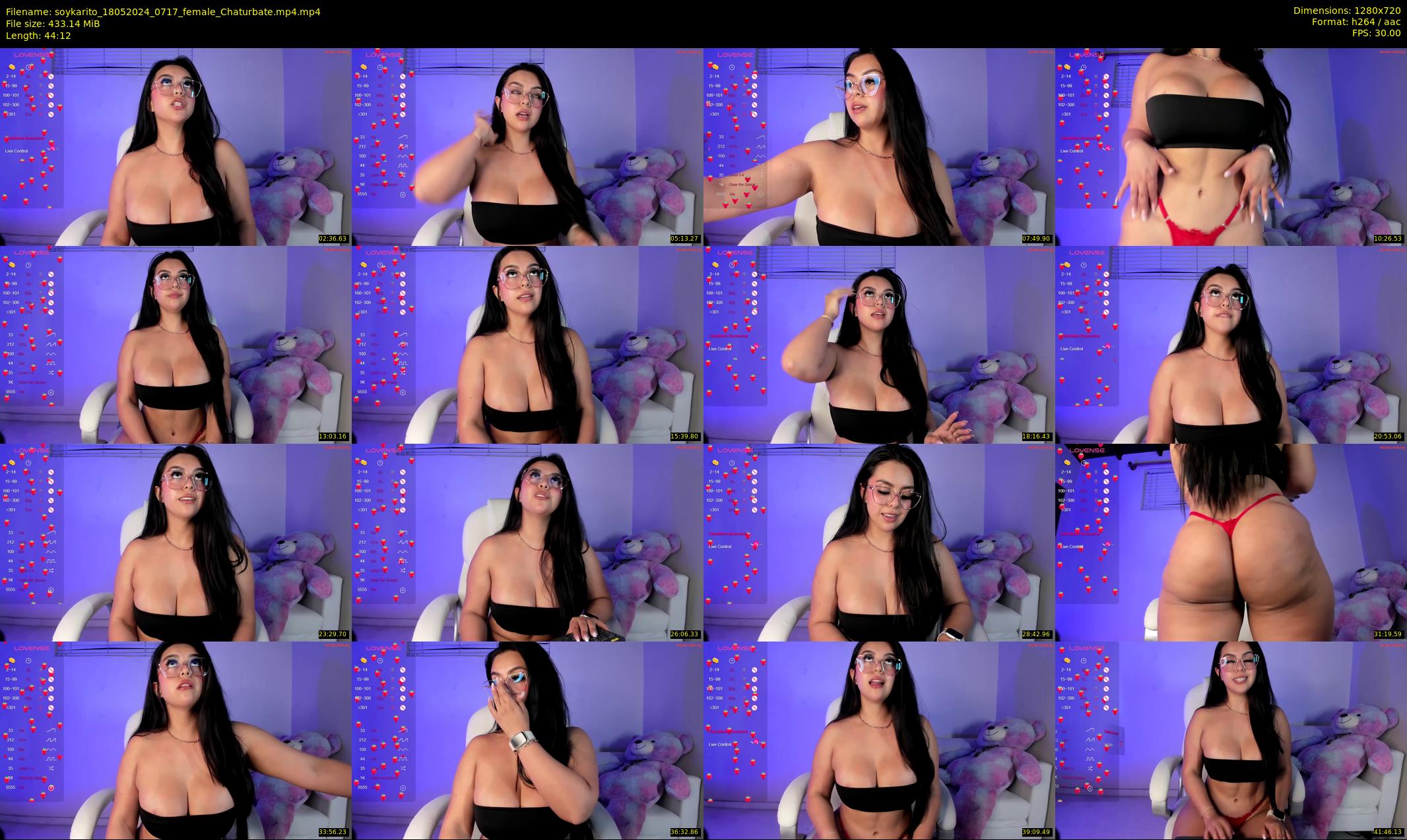soykarito — 45 minute Chaturbate female cam show recording, 720p, May 18, 2024