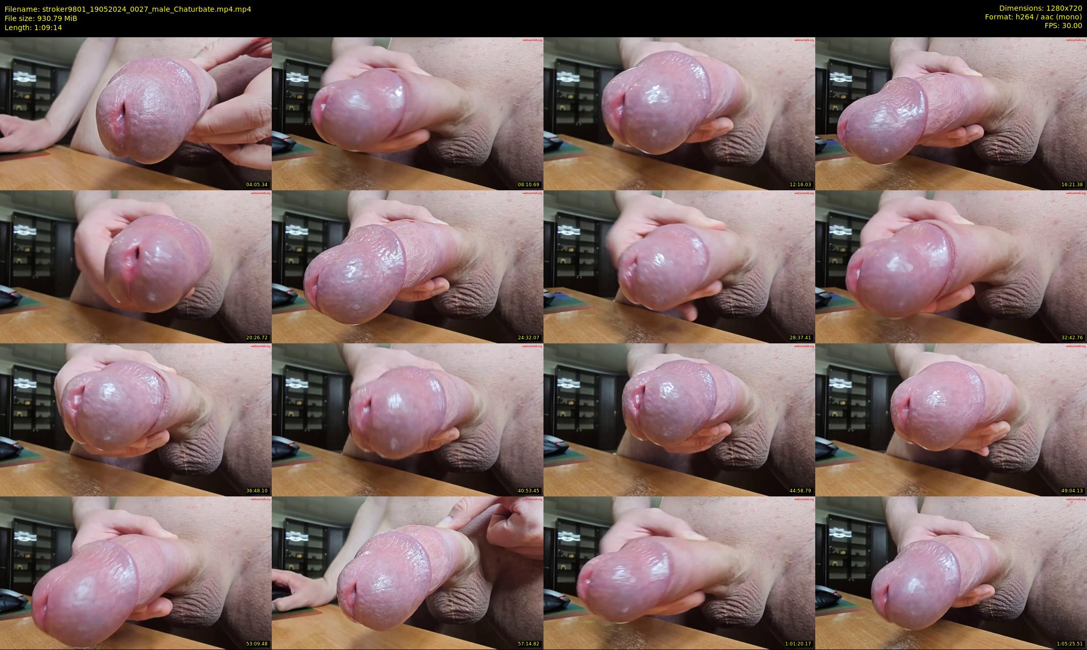 stroker9801 — 70 minute Chaturbate male cam show recording, 720p, May 19, 2024