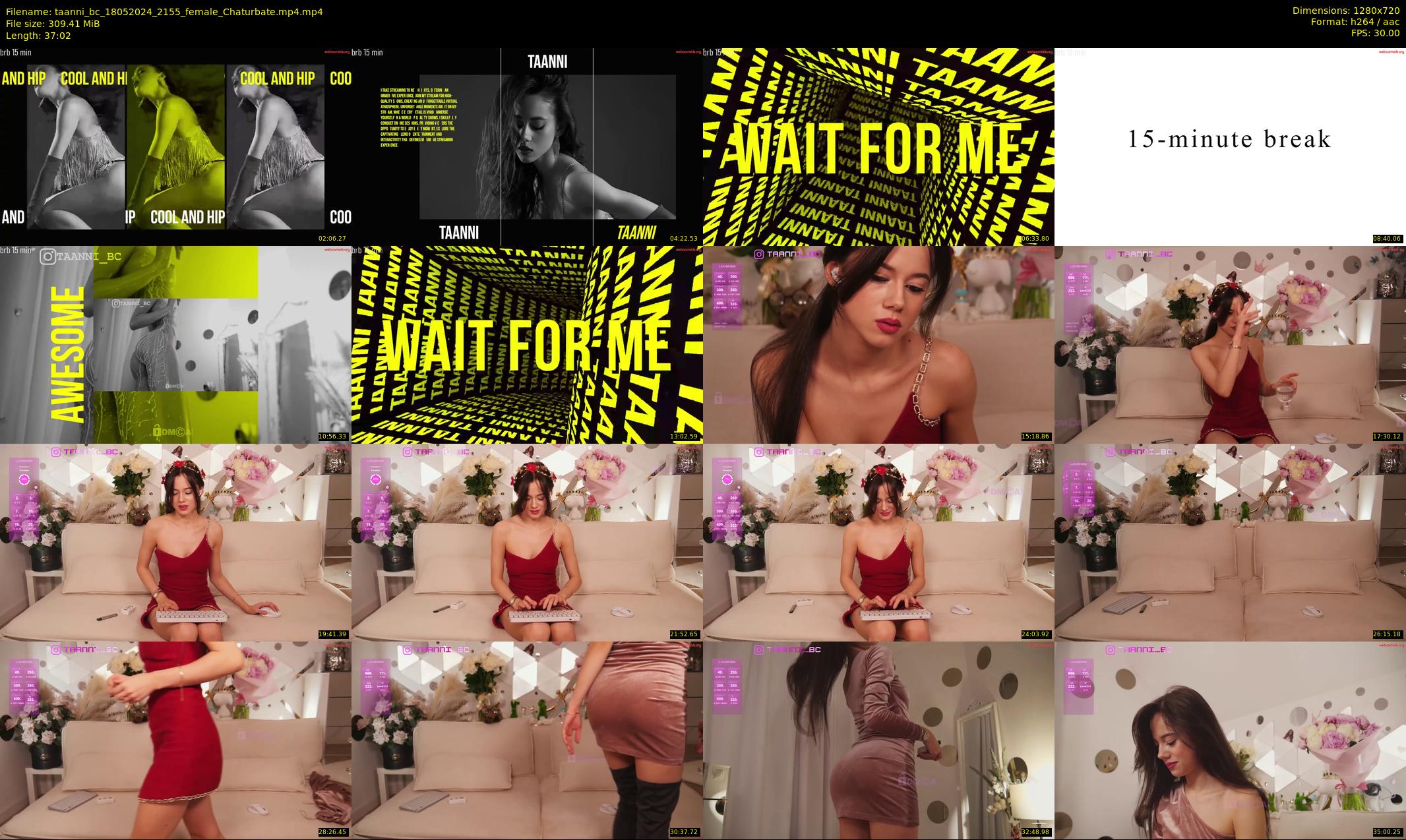 taanni_bc — 38 minute Chaturbate female cam show recording, 720p, May 18, 2024