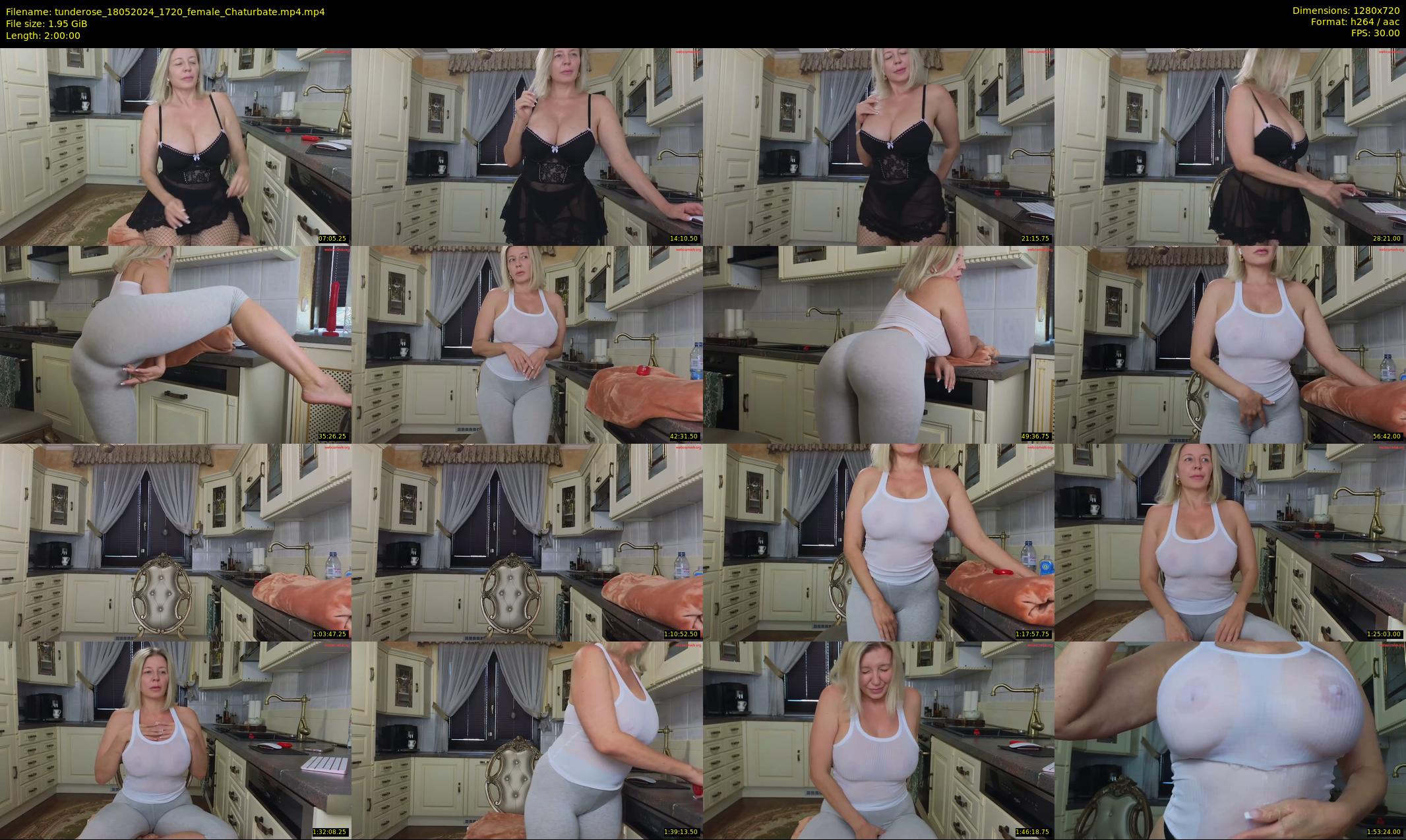 tunderose — 120 minute Chaturbate female cam show recording, 720p, May 18, 2024