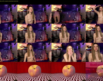 width_of_a_peach — 12 minute Chaturbate couple cam show recording, 720p, May 18, 2024