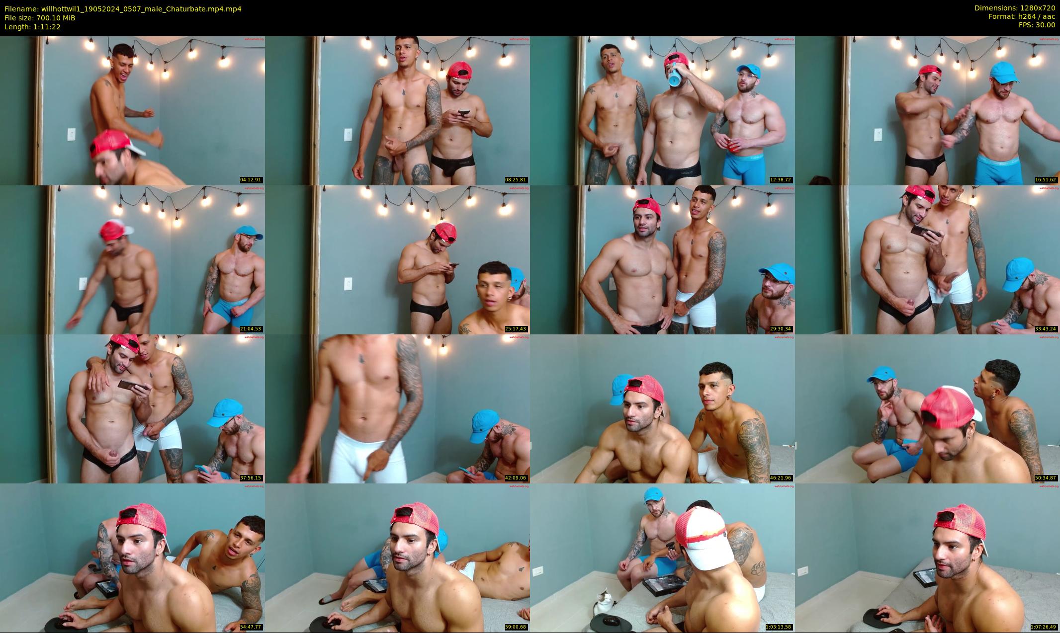 willhottwil1 — 72 minute Chaturbate couple cam show recording, 720p, May 19, 2024