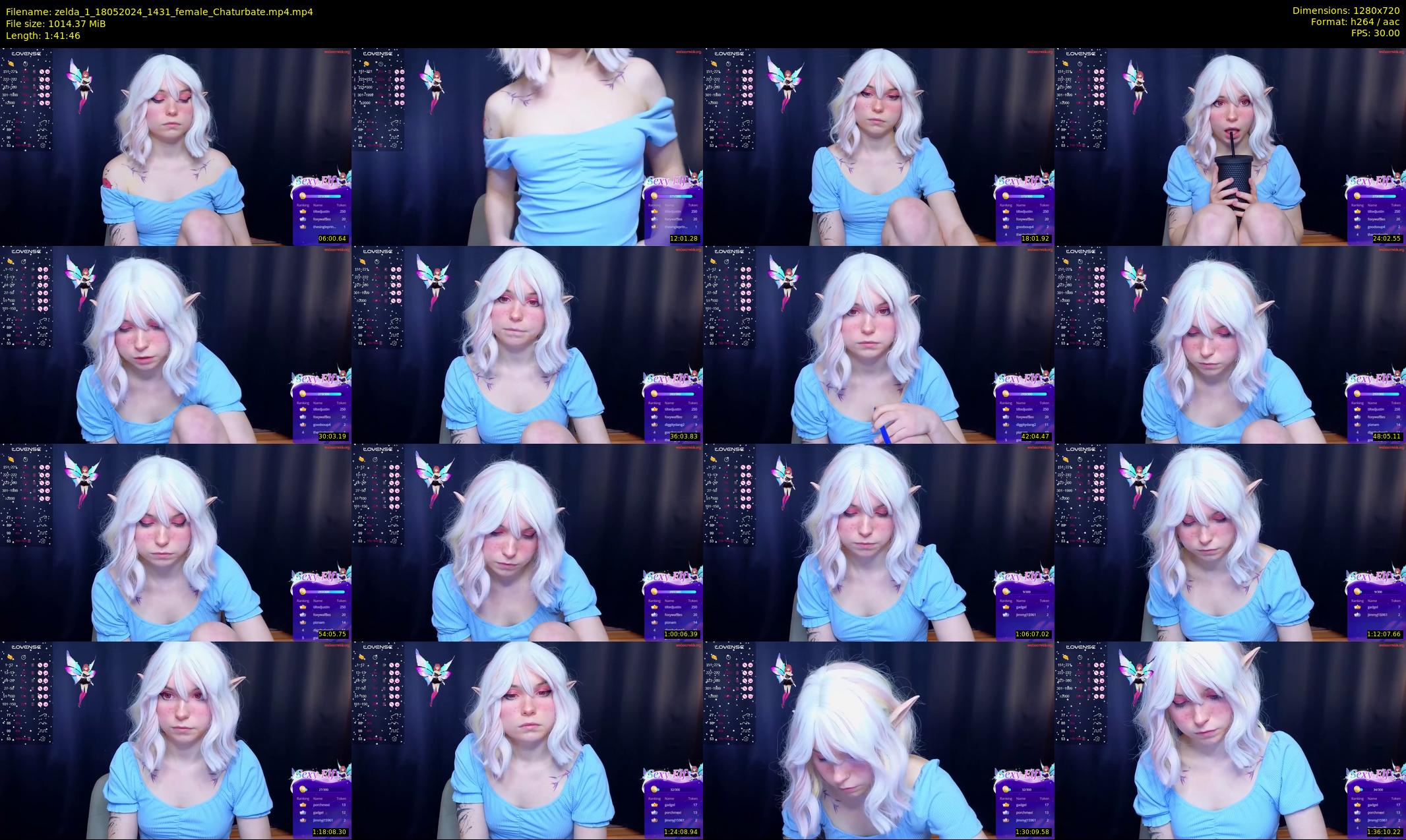zelda_1 — 102 minute Chaturbate female cam show recording, 720p, May 18, 2024