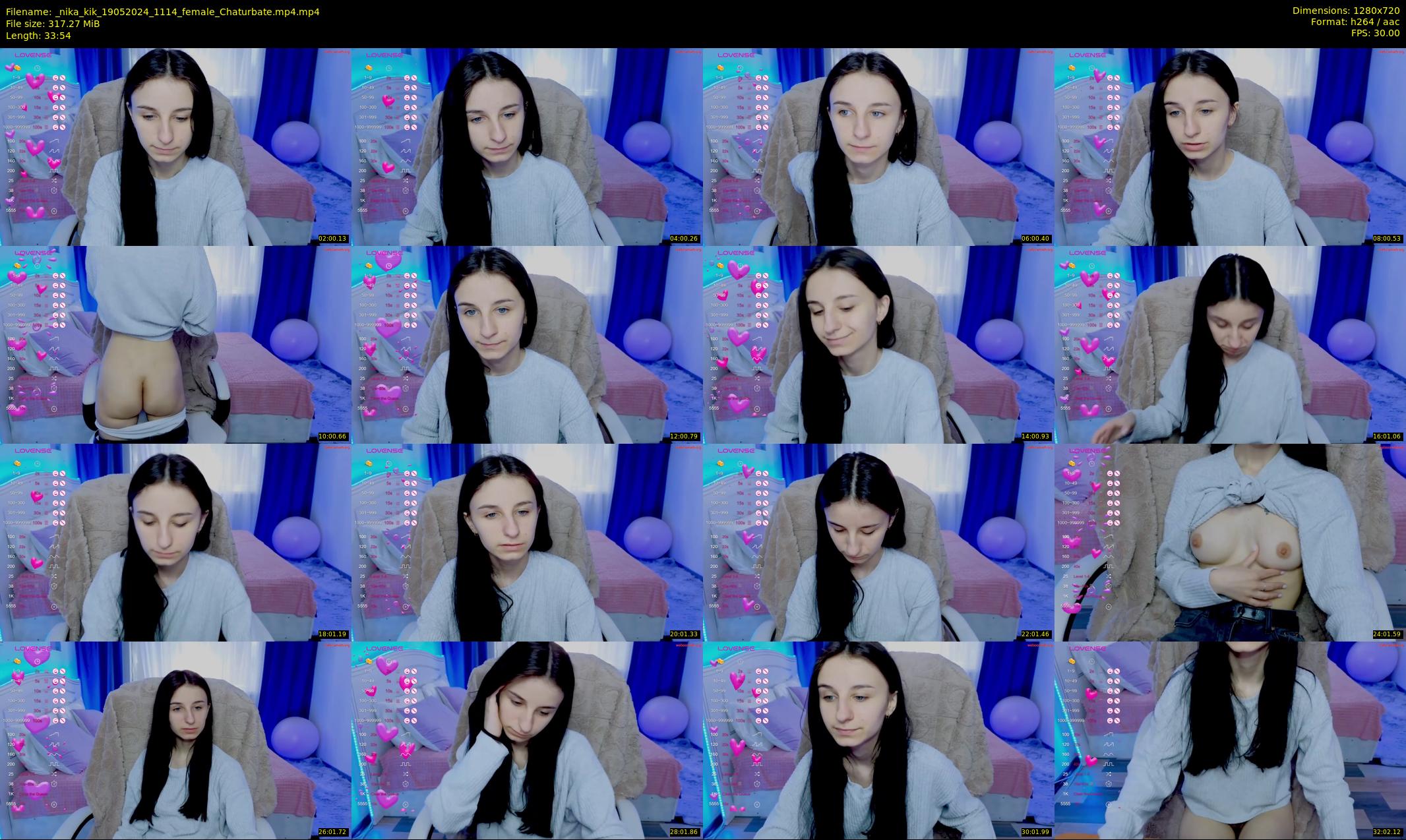 _nika_kik — 34 minute Chaturbate female cam show recording, 720p, May 19, 2024