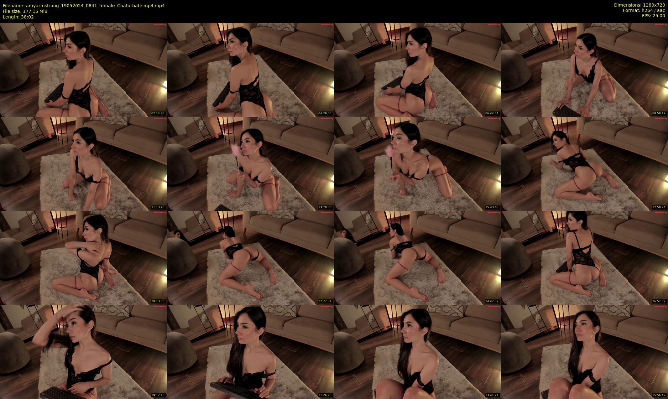 amyarmstrong — 39 minute Chaturbate female cam show recording, 720p, May 19, 2024