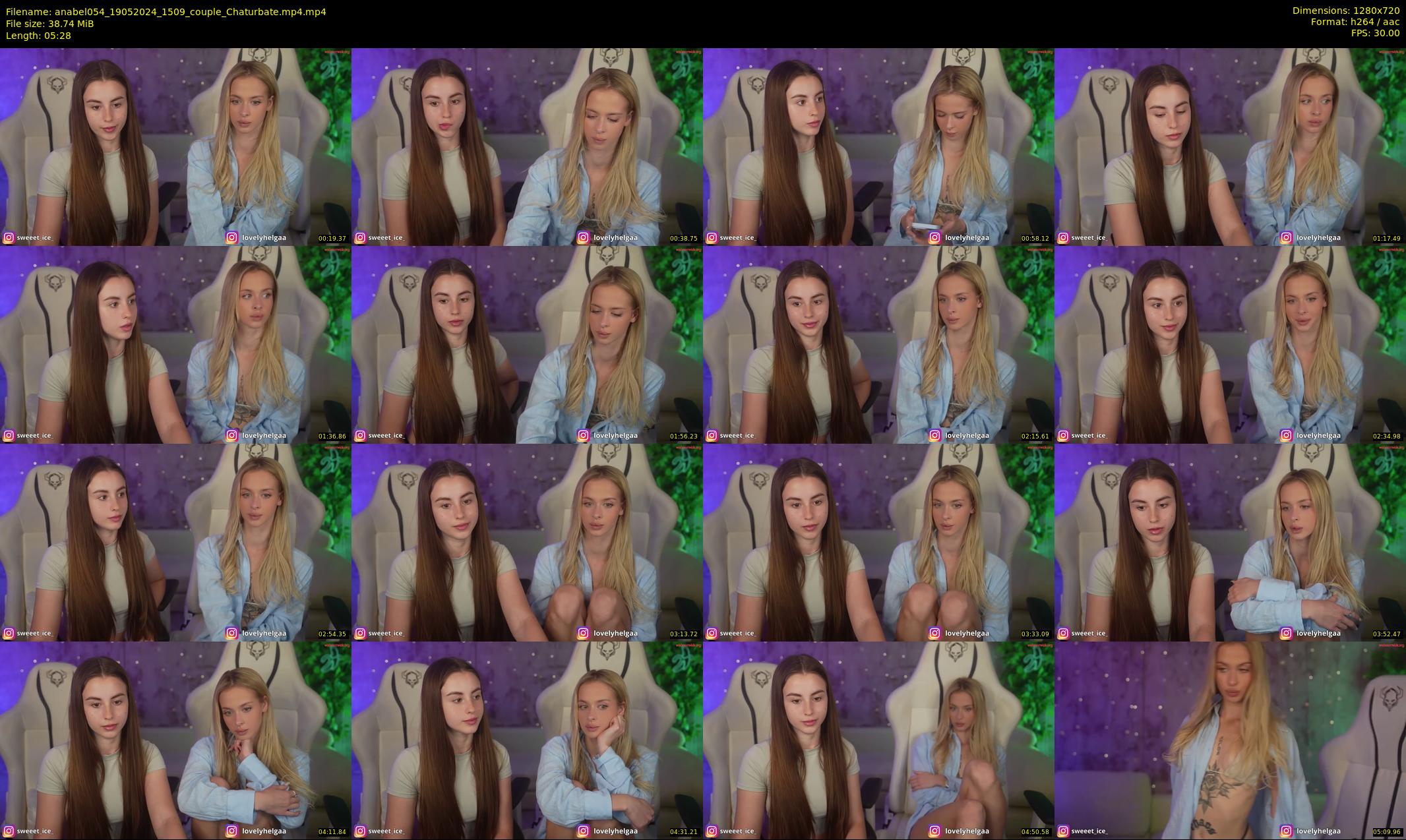 anabel054 — 6 minute Chaturbate female cam show recording, 720p, May 19, 2024