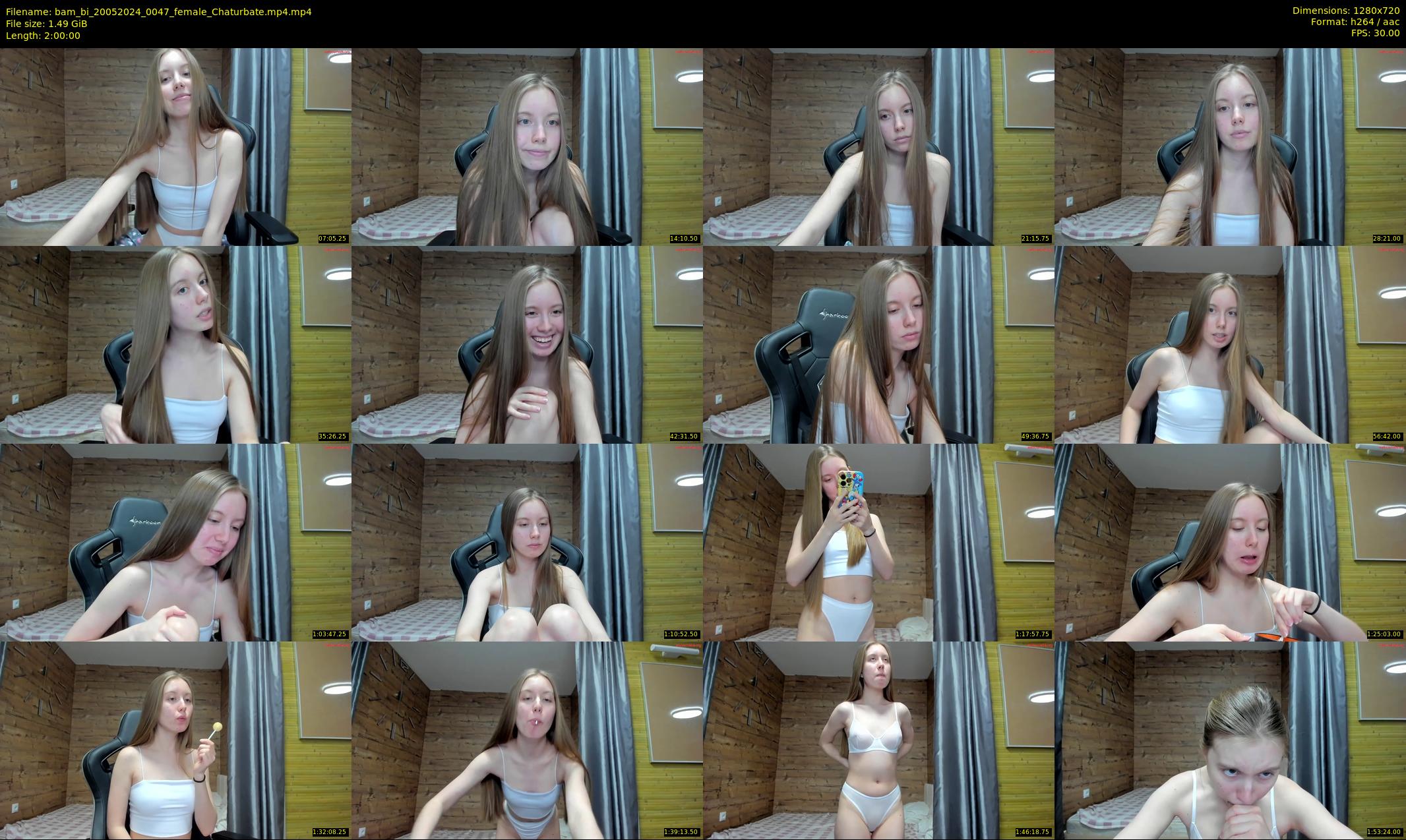 bam_bi — 120 minute Chaturbate female cam show recording, 720p, May 20, 2024