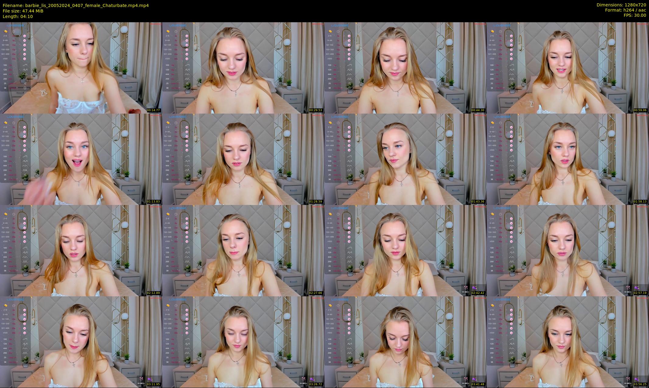 barbie_lis — 5 minute Chaturbate female cam show recording, 720p, May 20, 2024