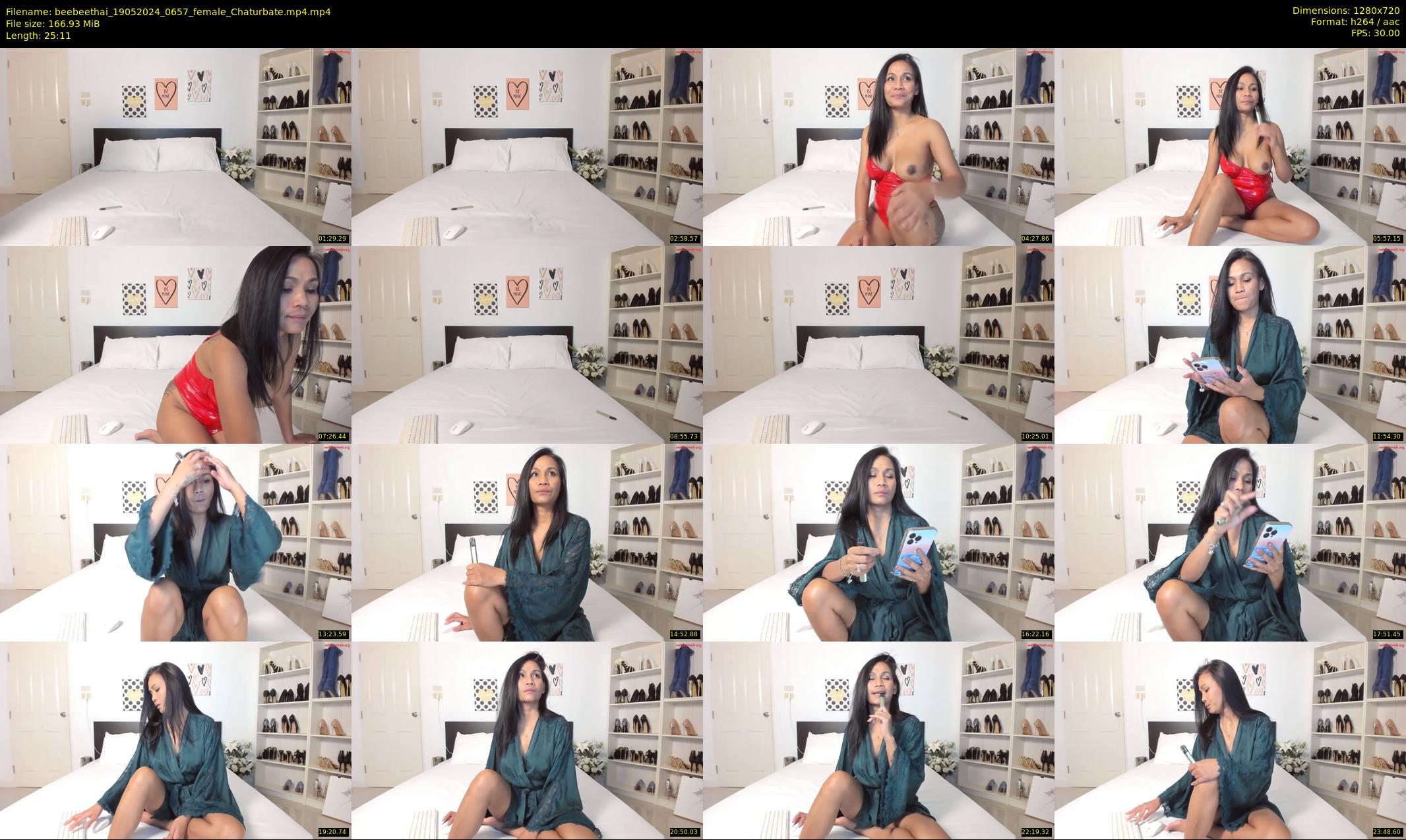 beebeethai — 26 minute Chaturbate female cam show recording, 720p, May 19, 2024
