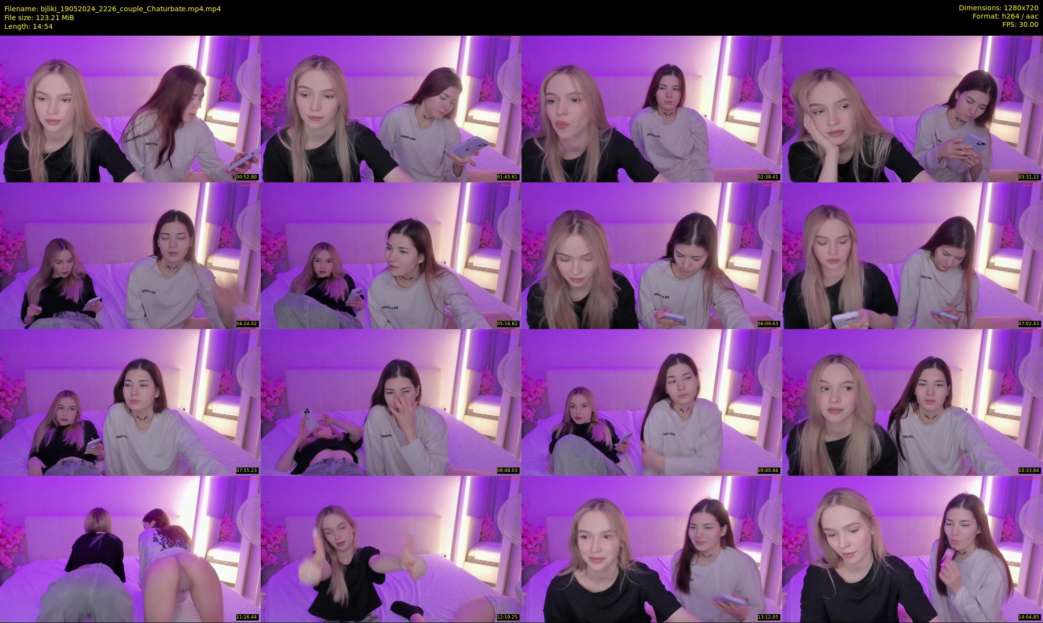 bjliki — 15 minute Chaturbate couple cam show recording, 720p, May 19, 2024