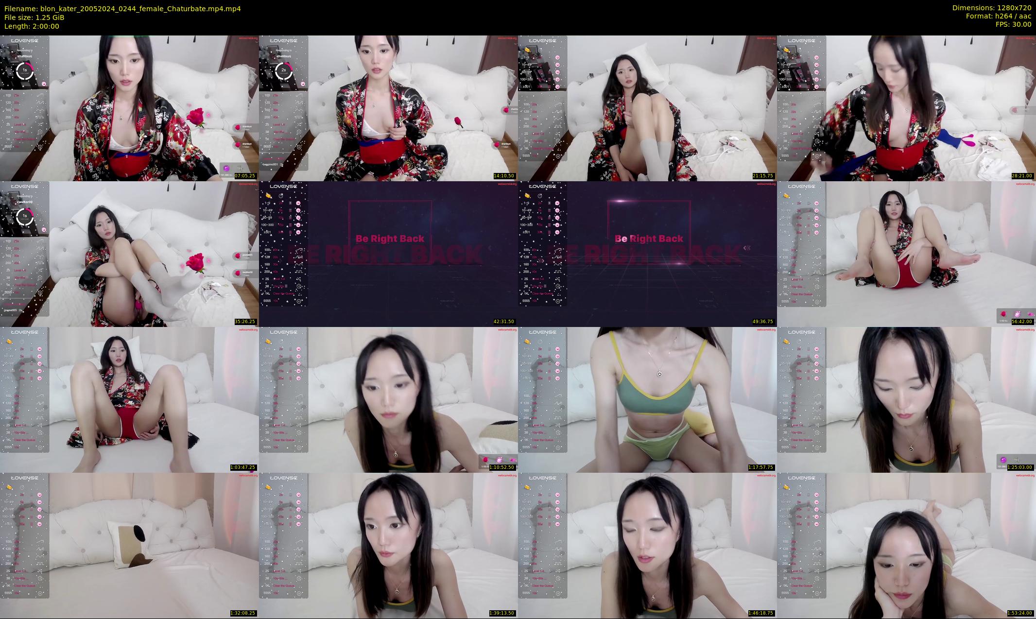 blon_kater — 120 minute Chaturbate female cam show recording, 720p, May 20, 2024