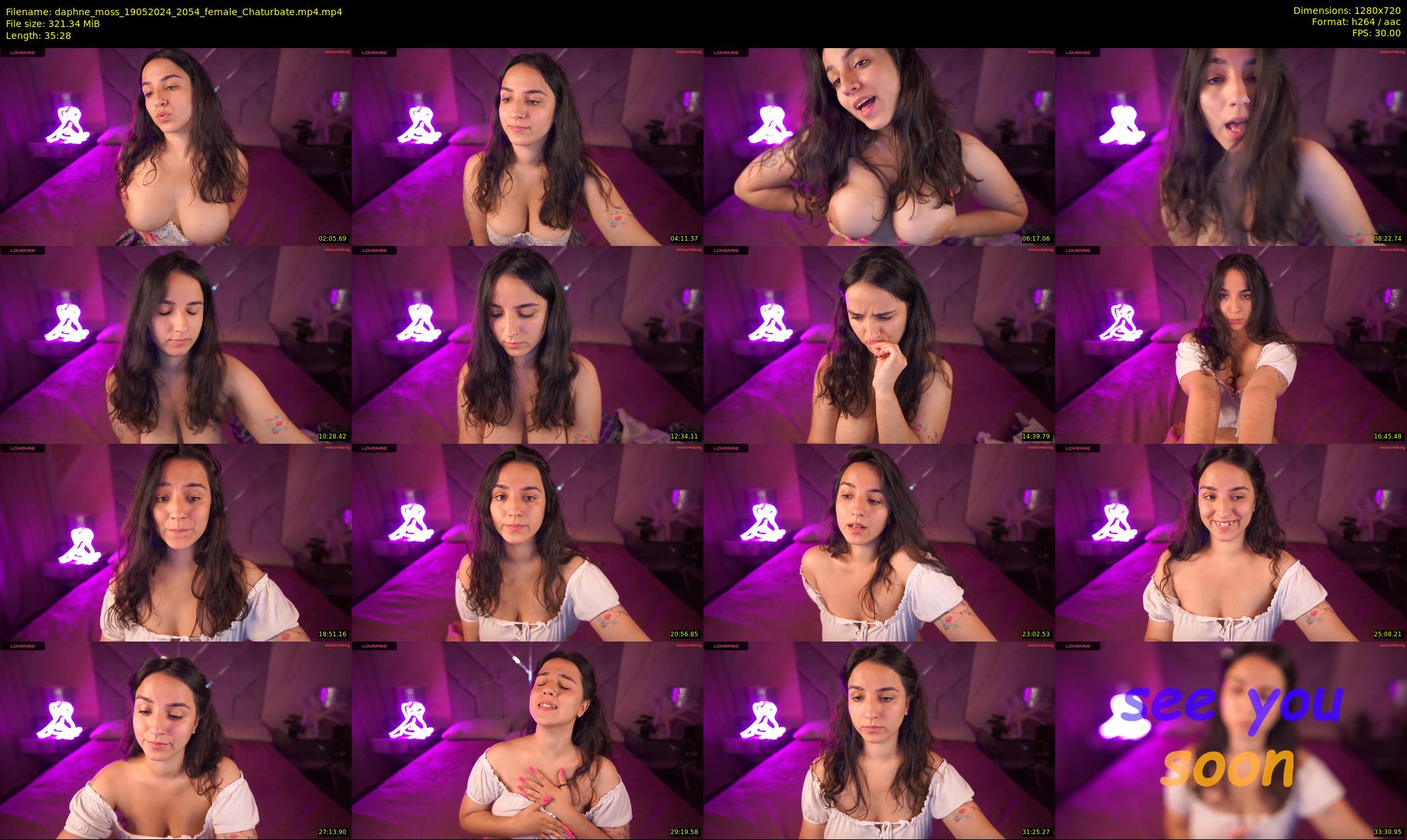 daphne_moss — 36 minute Chaturbate female cam show recording, 720p, May 19, 2024
