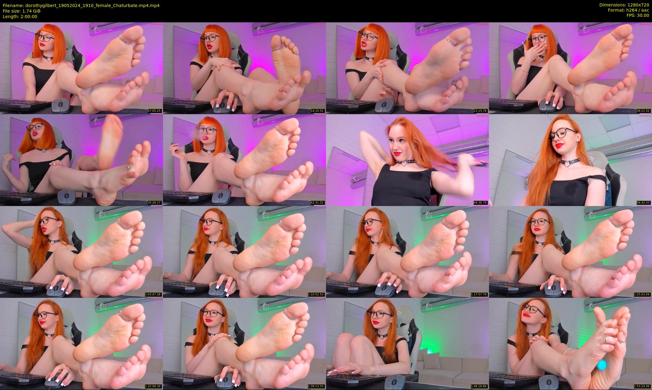 dorothygilbert — 120 minute Chaturbate female cam show recording, 720p, May 19, 2024