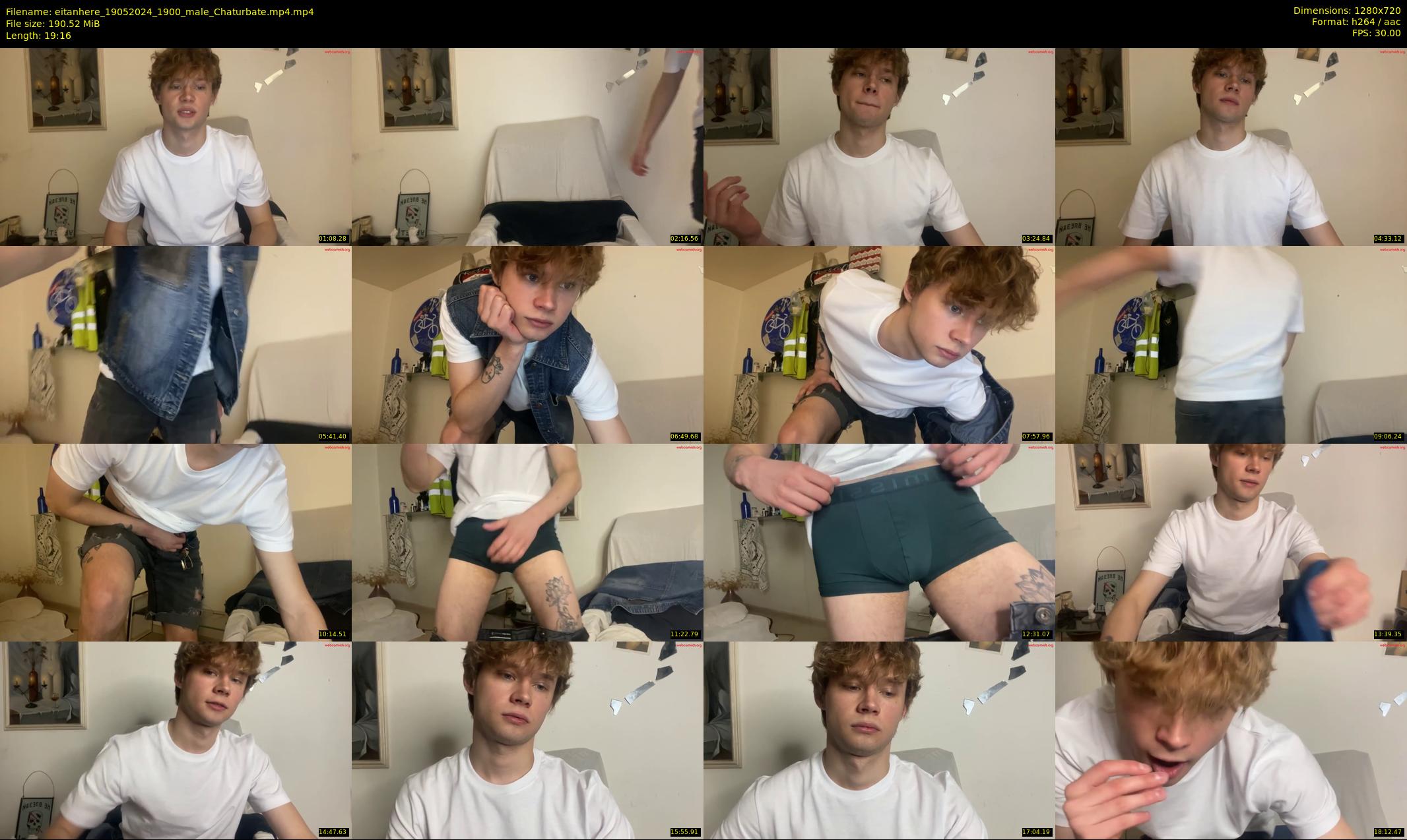 eitanhere — 20 minute Chaturbate male cam show recording, 720p, May 19, 2024