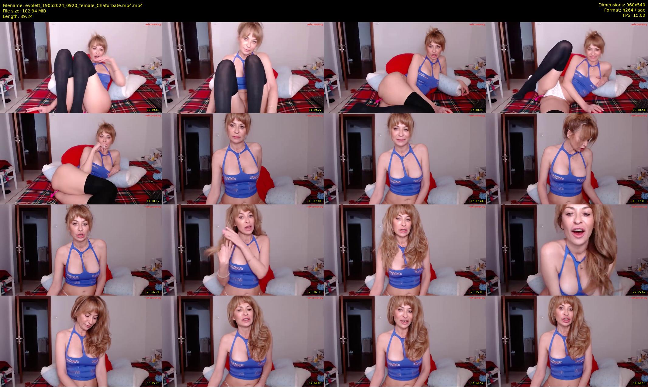 evolett — 40 minute Chaturbate female cam show recording, 480p, May 19, 2024