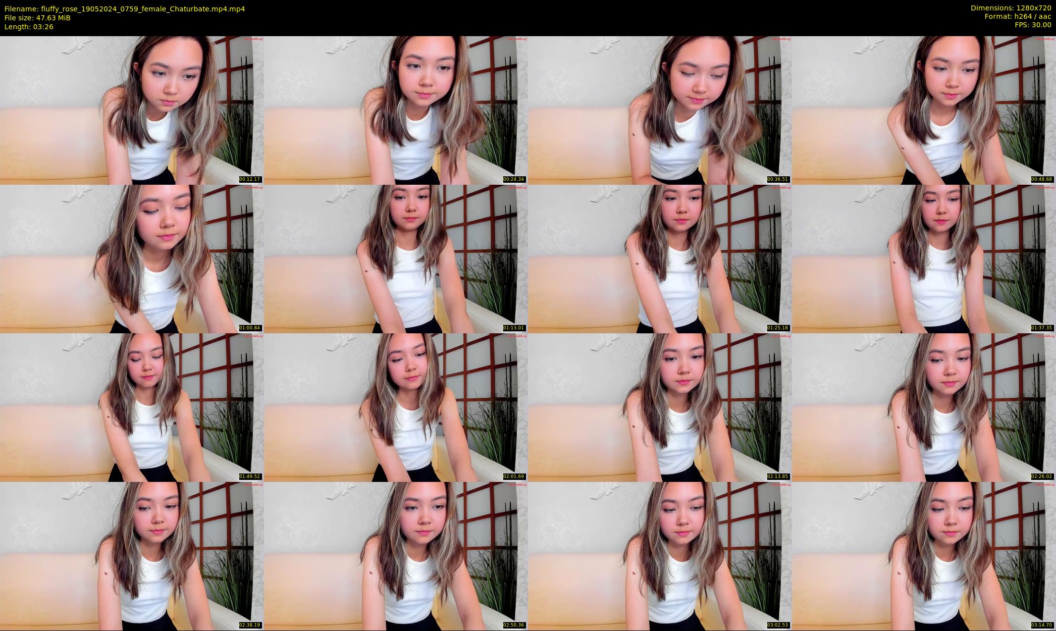 fluffy_rose — 4 minute Chaturbate female cam show recording, 720p, May 19, 2024