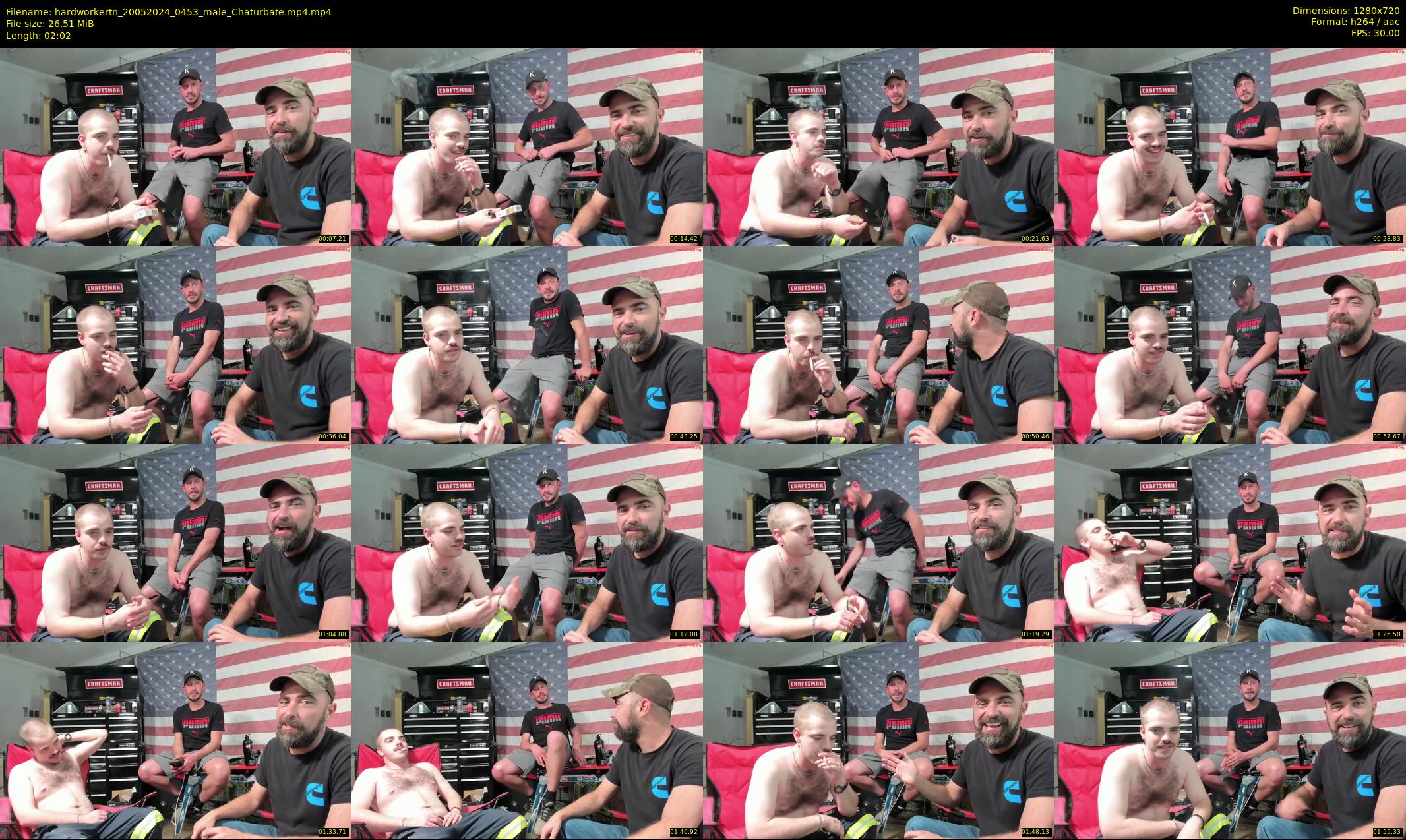 hardworkertn — 3 minute Chaturbate male cam show recording, 720p, May 20, 2024