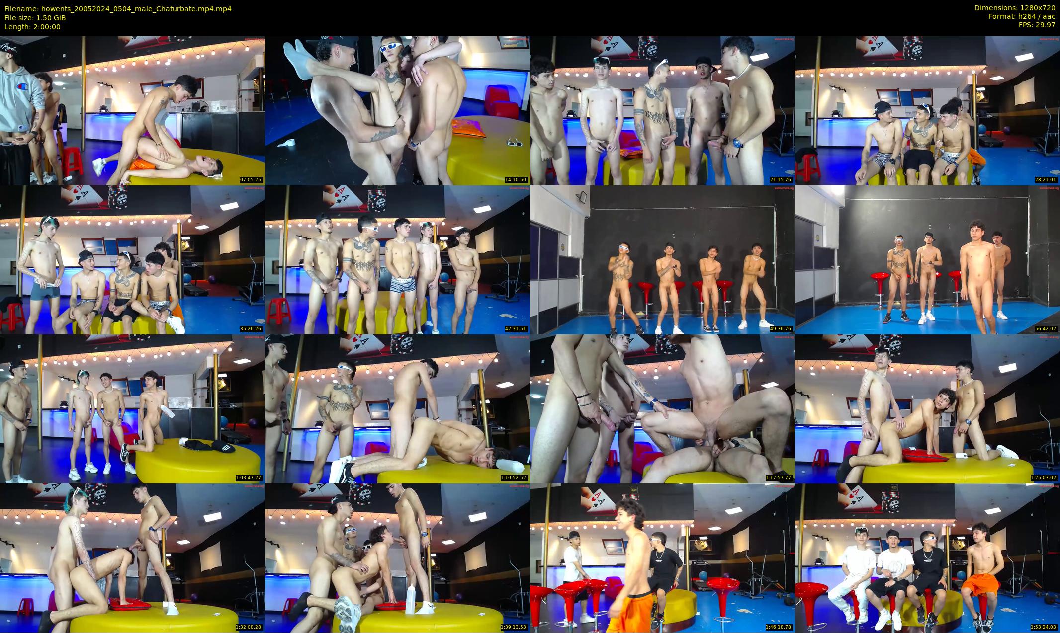 howents — 120 minute Chaturbate male cam show recording, 720p, May 20, 2024