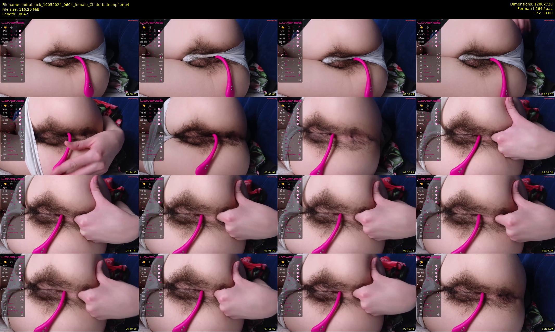 indrablack — 9 minute Chaturbate female cam show recording, 720p, May 19, 2024