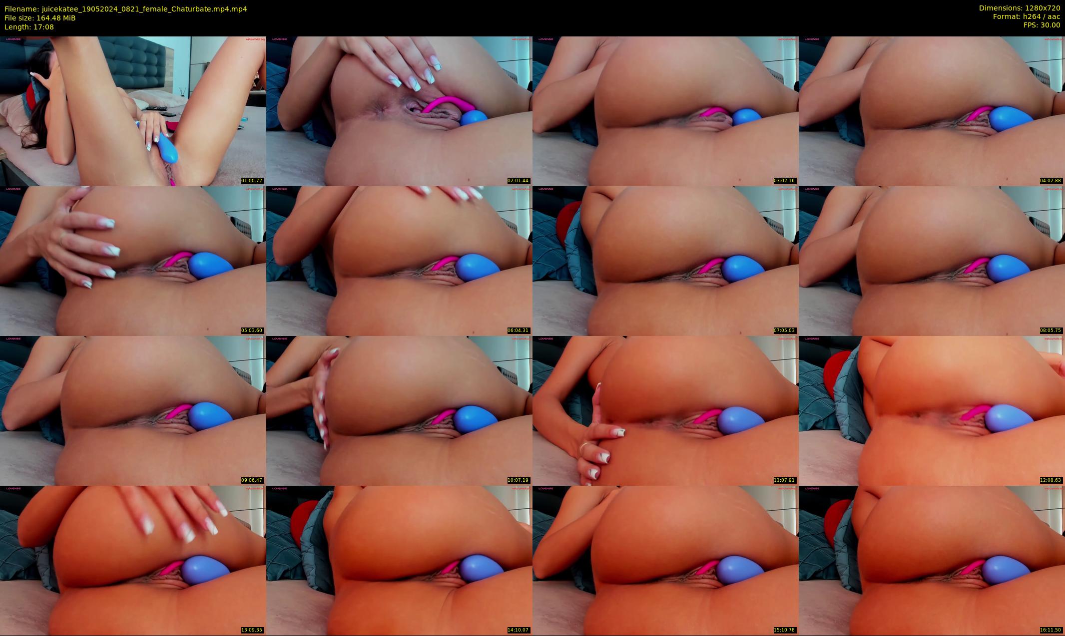 juicekatee — 18 minute Chaturbate female cam show recording, 720p, May 19, 2024